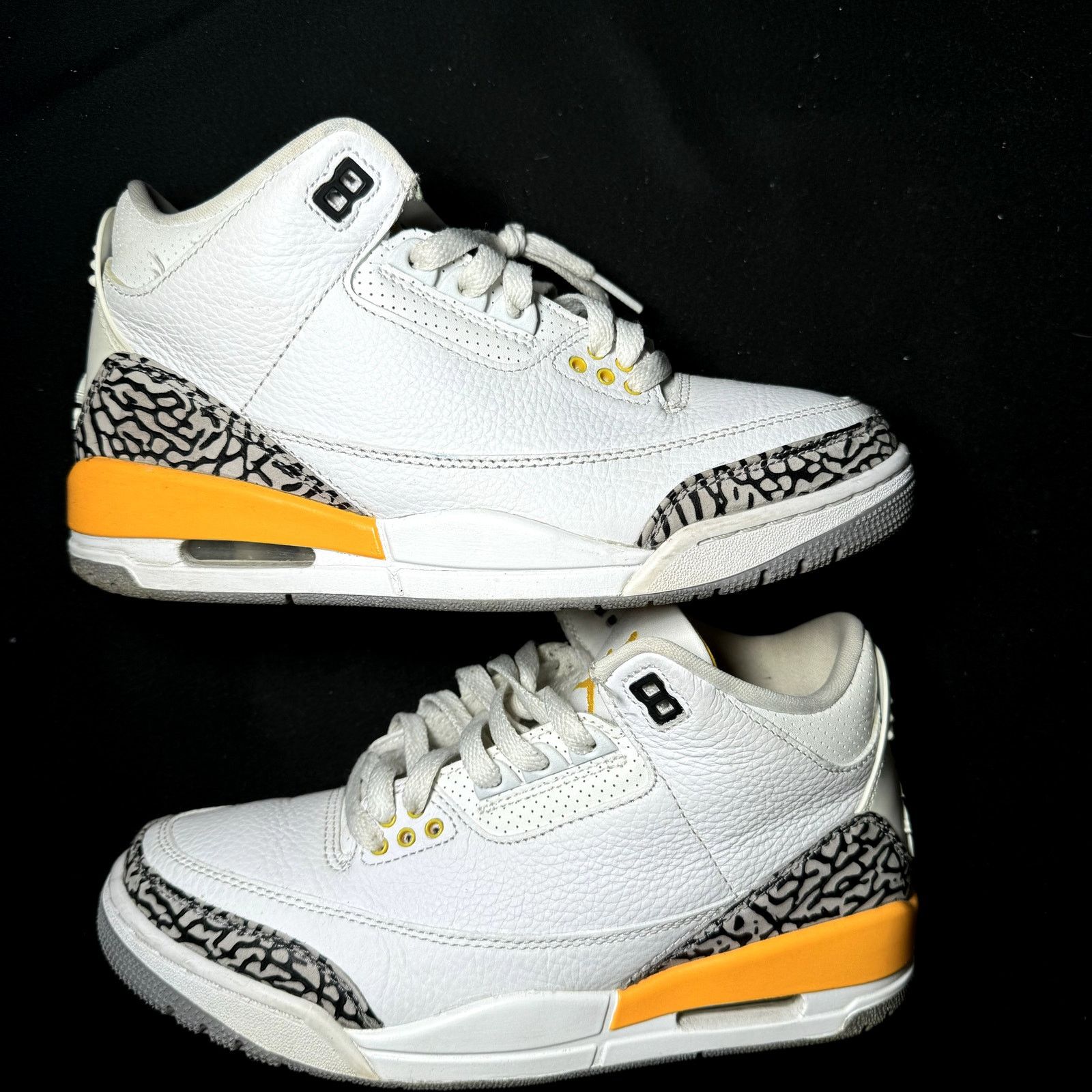 Jordan Brand × Nike Air Jordan 3 Retro Laser Orange Women's Shoes - Size 7.5 Size US 7.5 / IT 37.5 - 2 Thumbnail