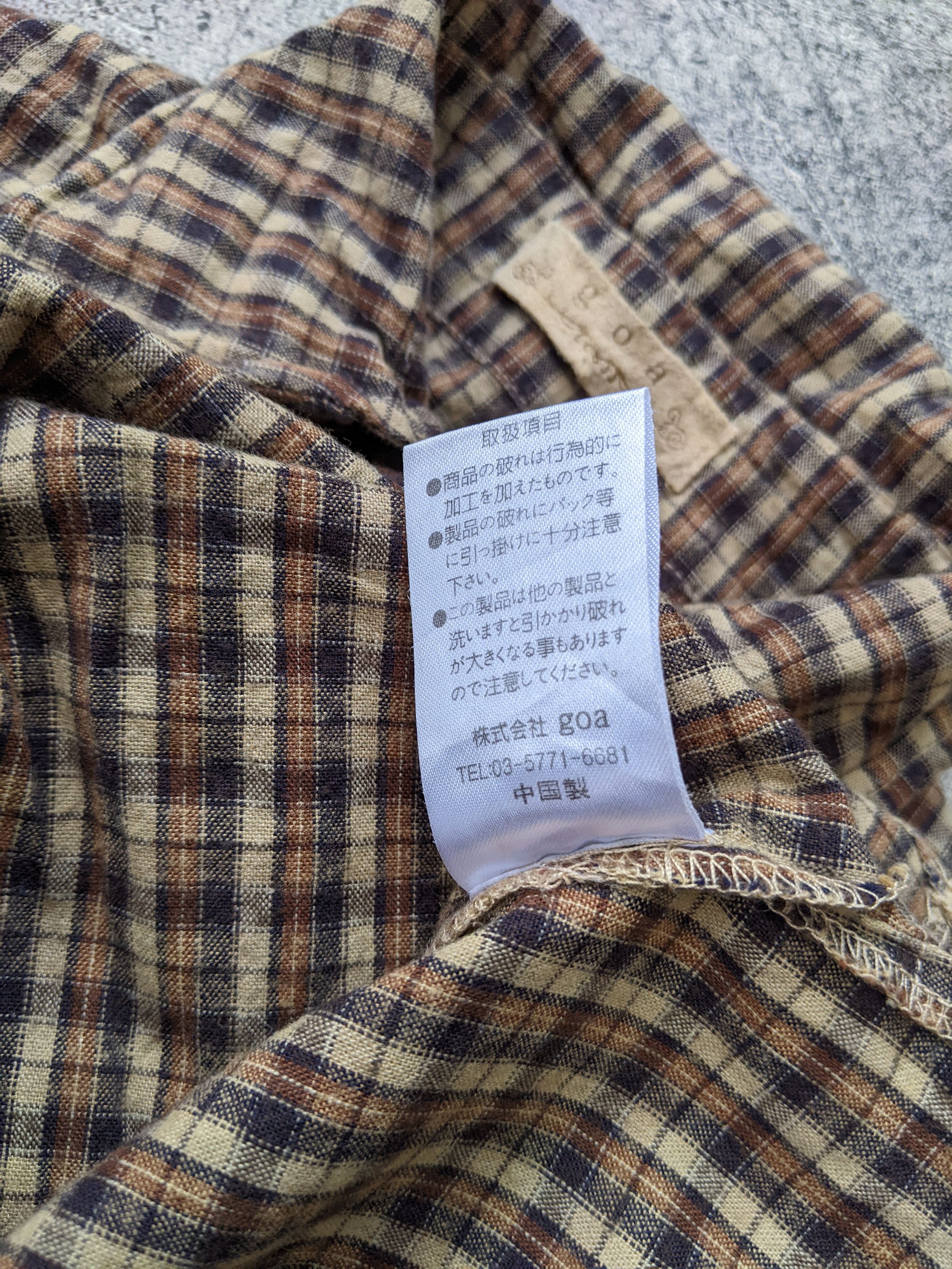 GOA GOA Western Flannel Shirt Size ONE SIZE - 6 Thumbnail