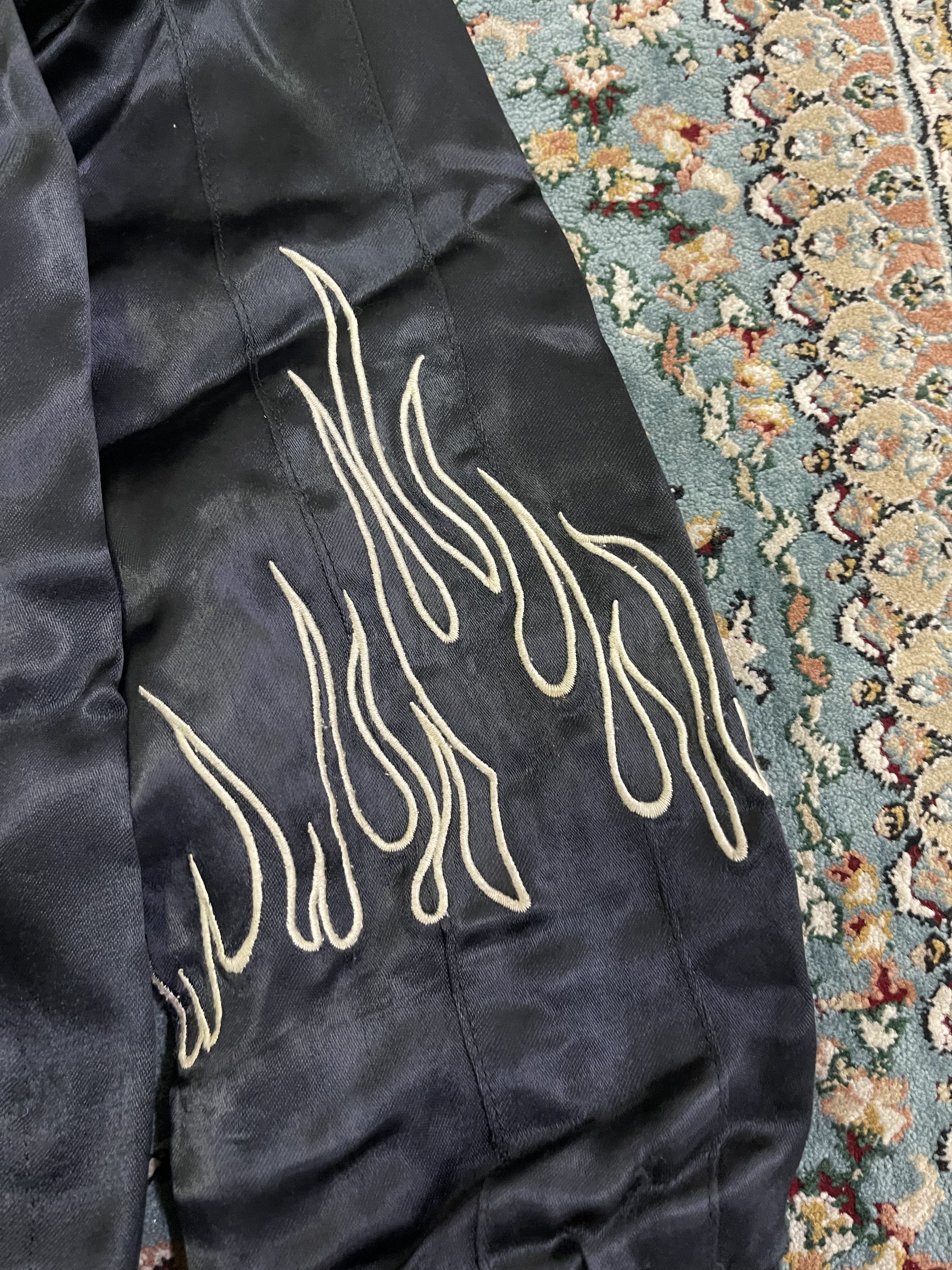 Vanson Leathers RARE Vanson Sukajan Sourvenir Satin Jacket Embroidery Size US S / EU 44-46 / 1 - 6 Thumbnail