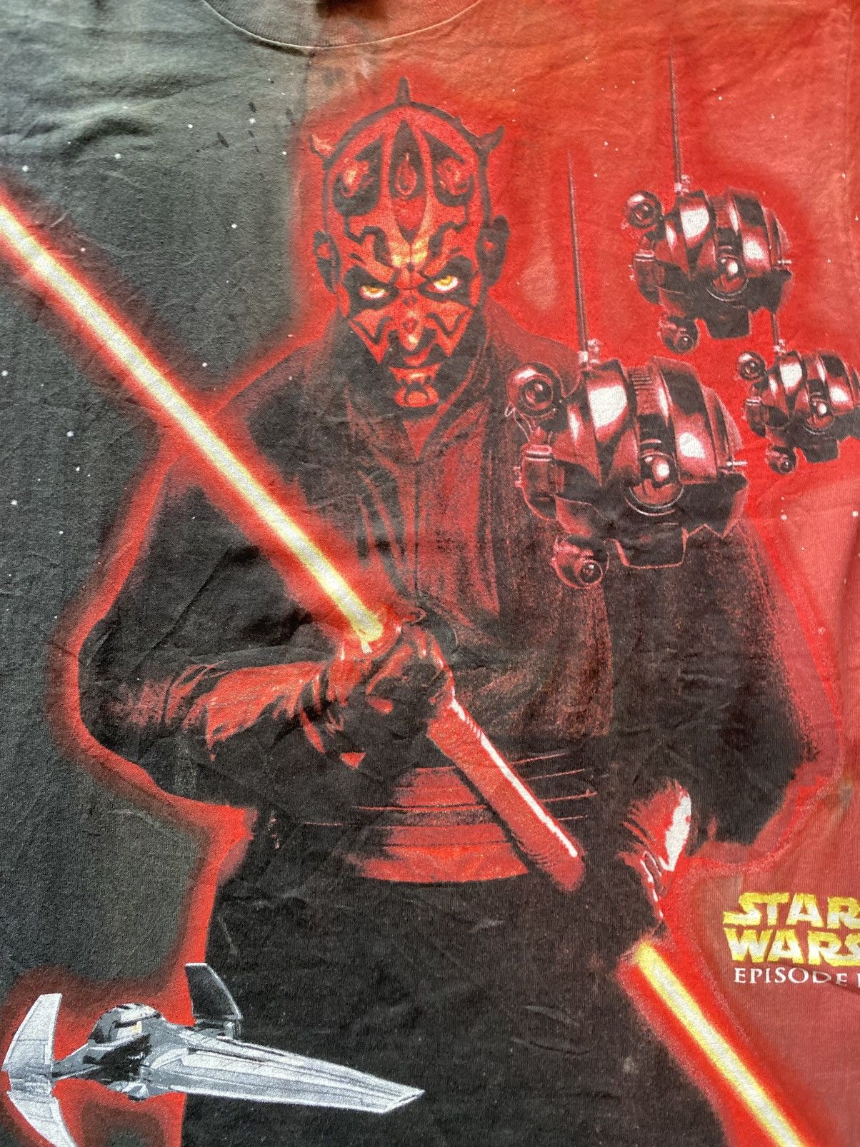 Other Vintage Unworn Star Wars Ep 1 Darth Maul Tie Dye T-shirt Size US L / EU 52-54 / 3 - 4 Thumbnail