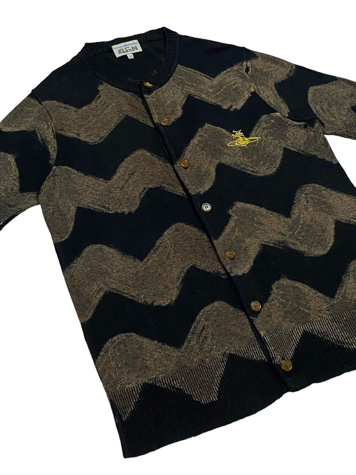 Vivienne Westwood Vivienne Westwood Cardigan Knit Button Ups Short Sleeve Size US S / EU 44-46 / 1 - 17 Thumbnail