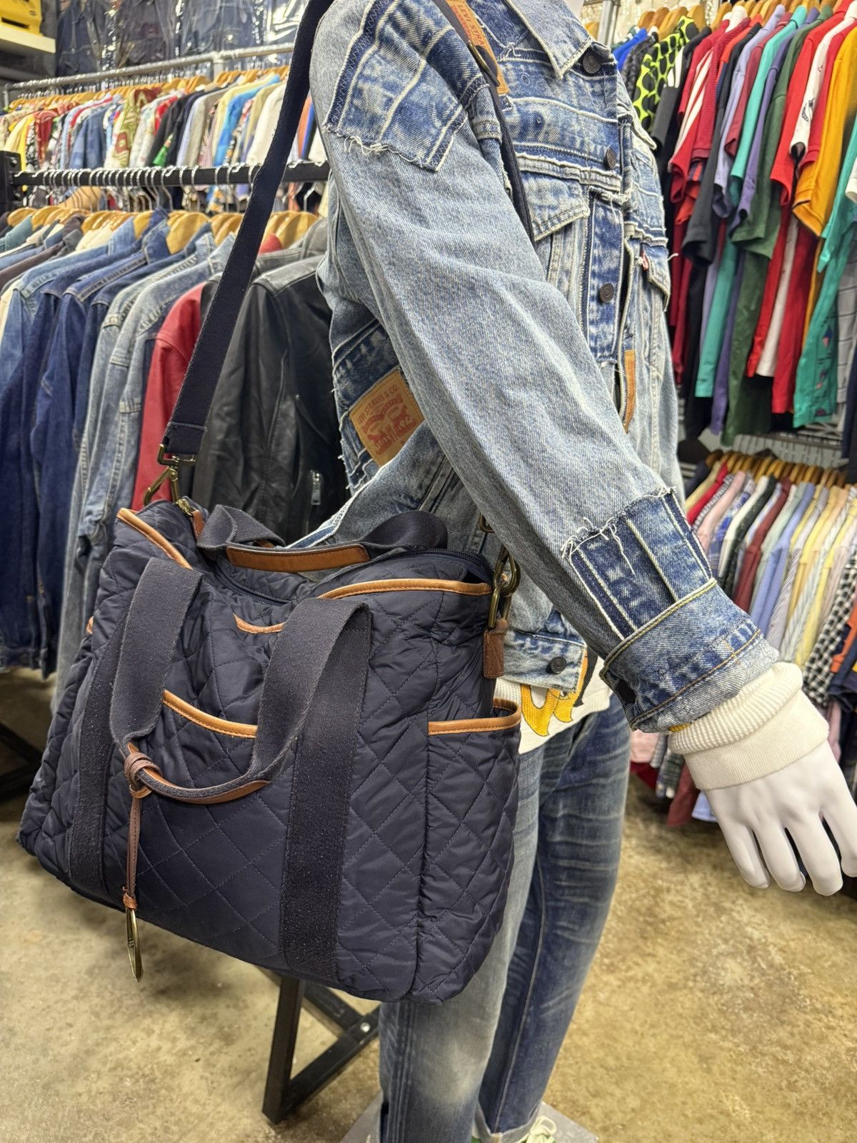 Polo Ralph Lauren × Ralph Lauren Polo Ralph Lauren Nylon interior bag Size ONE SIZE - 11 Thumbnail