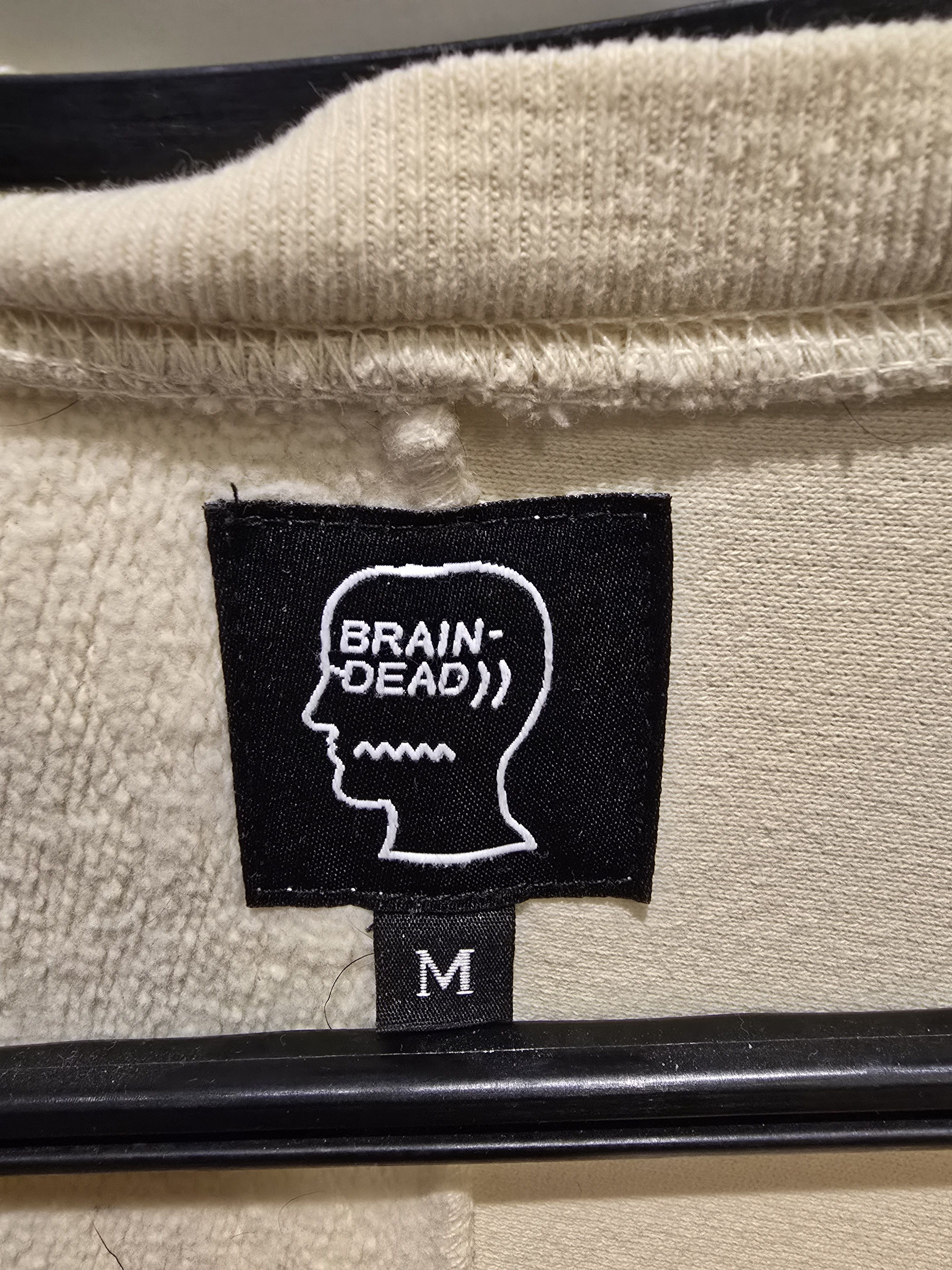 Brain Dead Brain Dead Cream Oversized Sweater Size US M / EU 48-50 / 2 - 3 Thumbnail