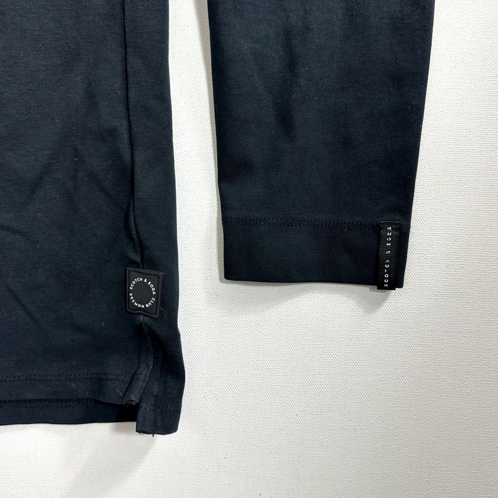 Scotch & Soda Scotch & Soda Club Nonade 1/2 Zip Pullover Sweatshirt Black Size M Mens Men’s Size US M / EU 48-50 / 2 - 5 Thumbnail