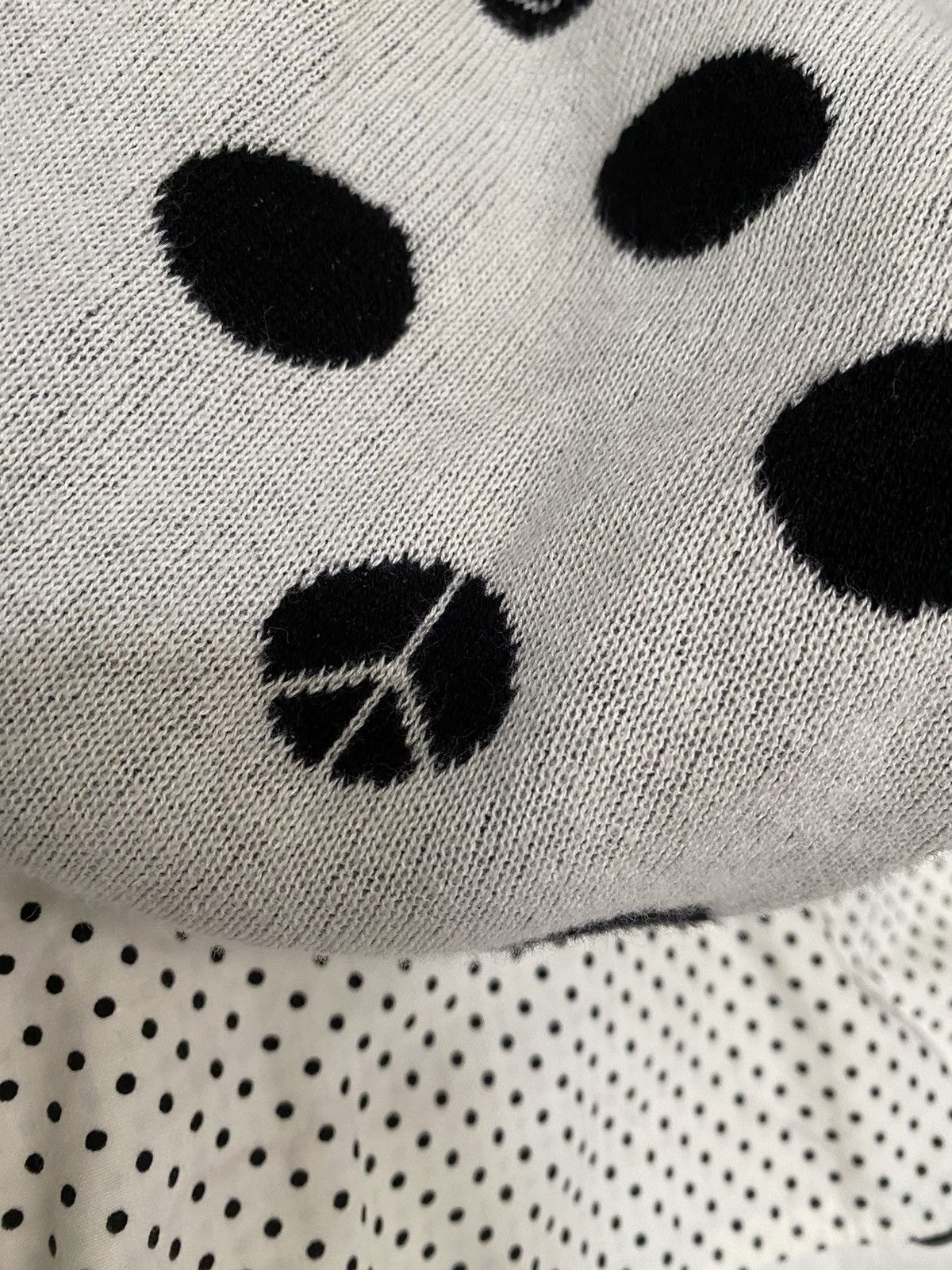 Japanese Brand ARMED Japan polka dot flannel smile and anarchy hoodie Size US S / EU 44-46 / 1 - 17 Thumbnail