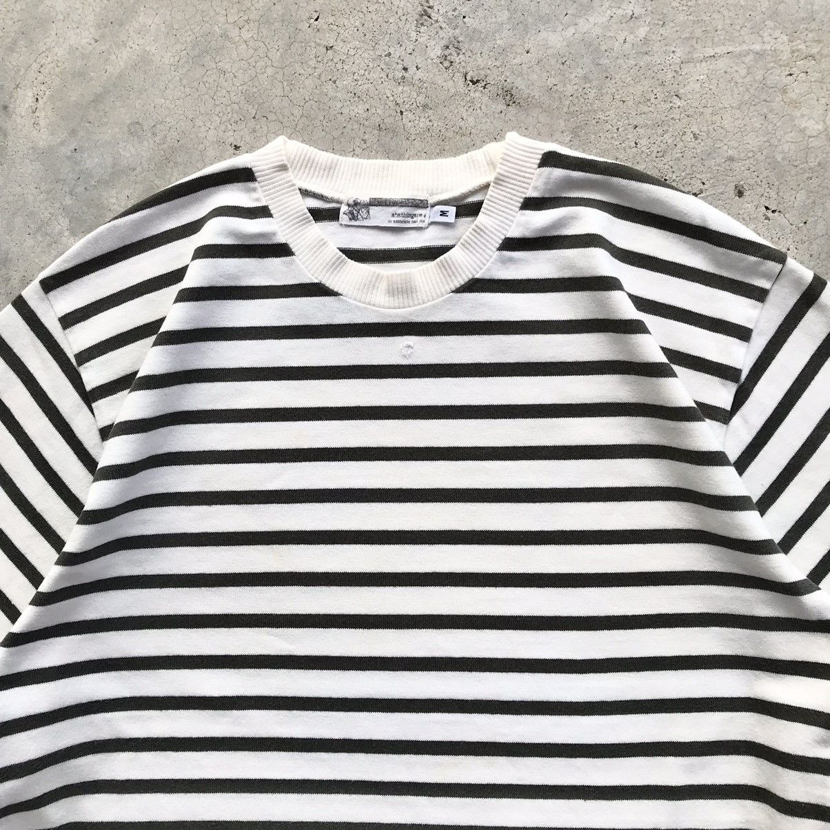 Bape 2000's Bathing Ape - Made with General Stripe L/S T-Shirt Size US S / EU 44-46 / 1 - 2 Thumbnail
