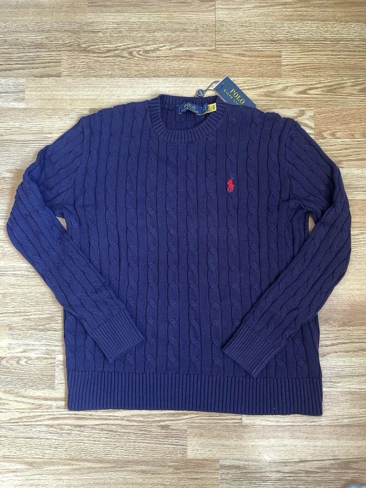 Polo Ralph Lauren Navy blue Ralph Lauren Sweater for women Size M / US 6-8 / IT 42-44 - 1 Thumbnail