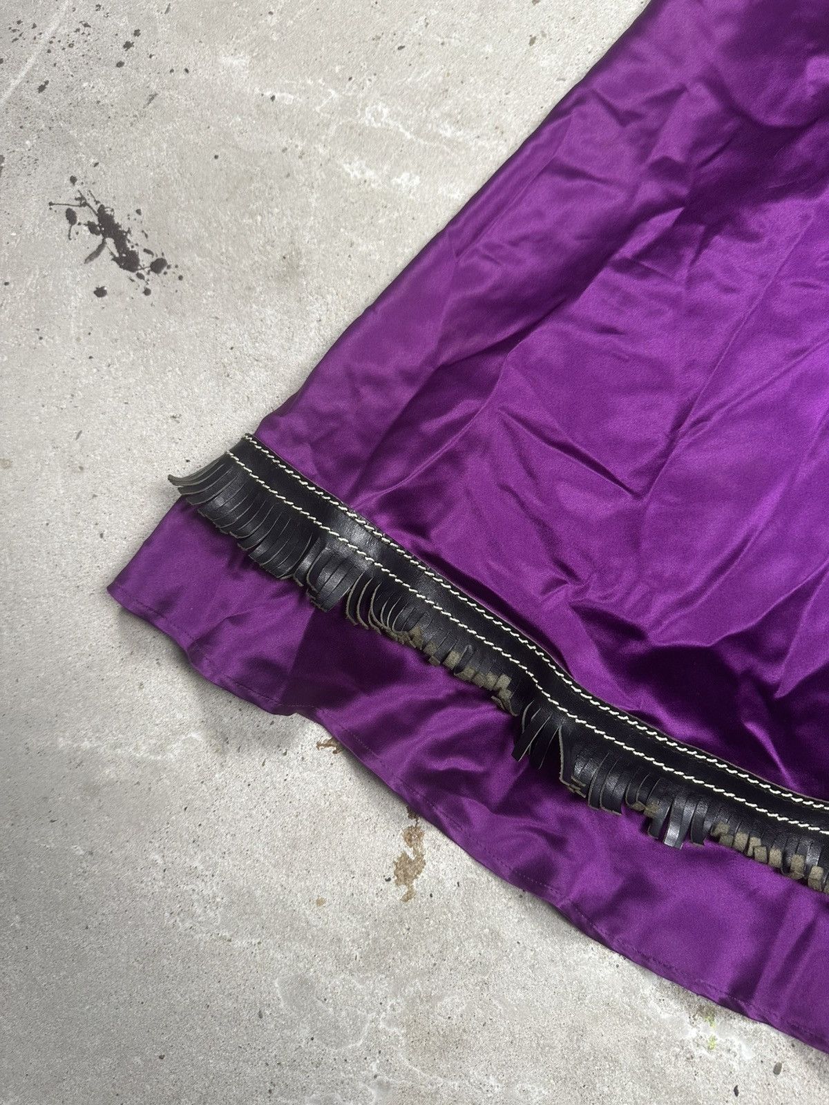 Dsquared2 Dsquared2 FW 2005 Runway Silk Purple Dress Chains Size M / US 6-8 / IT 42-44 - 6 Thumbnail