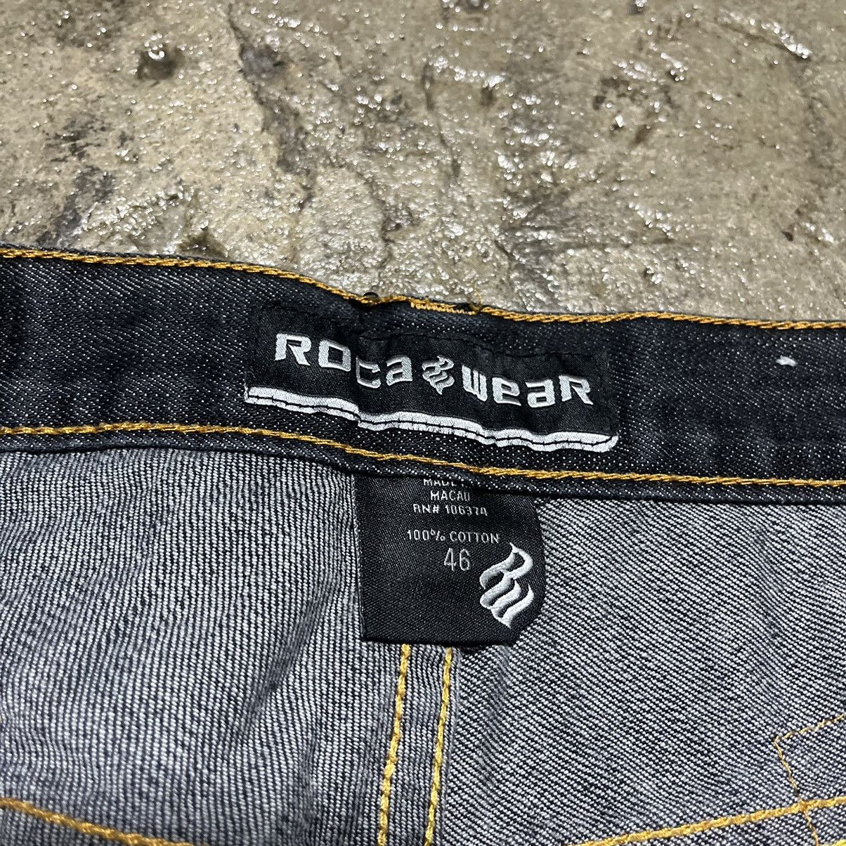 JNCO Crazy Vintage Y2K Rocawear Skater Jeans Wide Leg Unique Size US 44 / EU 60 - 9 Thumbnail