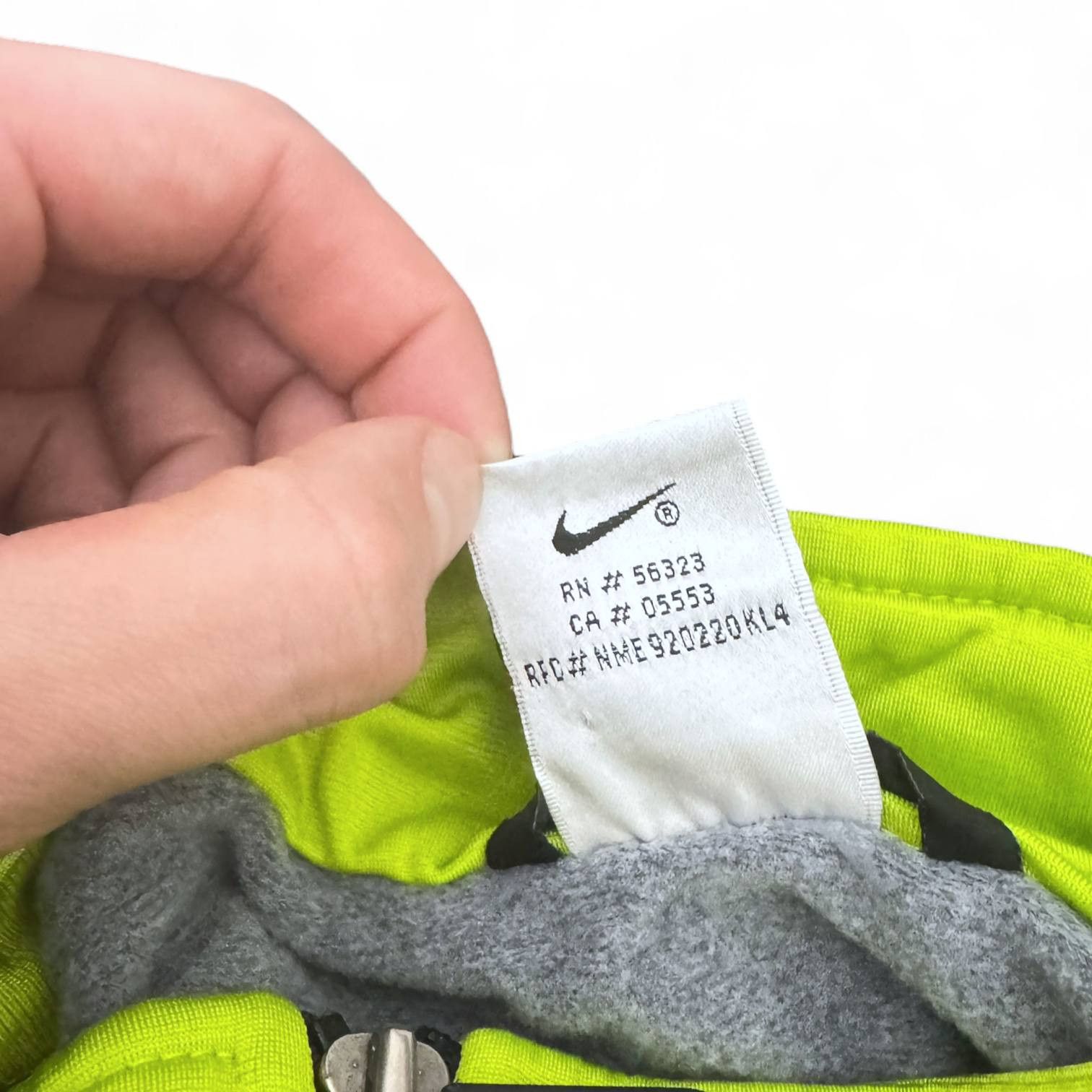 Nike Vintage Nike Big Swoosh Cotton Boxy Track Jacket Size US M / EU 48-50 / 2 - 9 Thumbnail