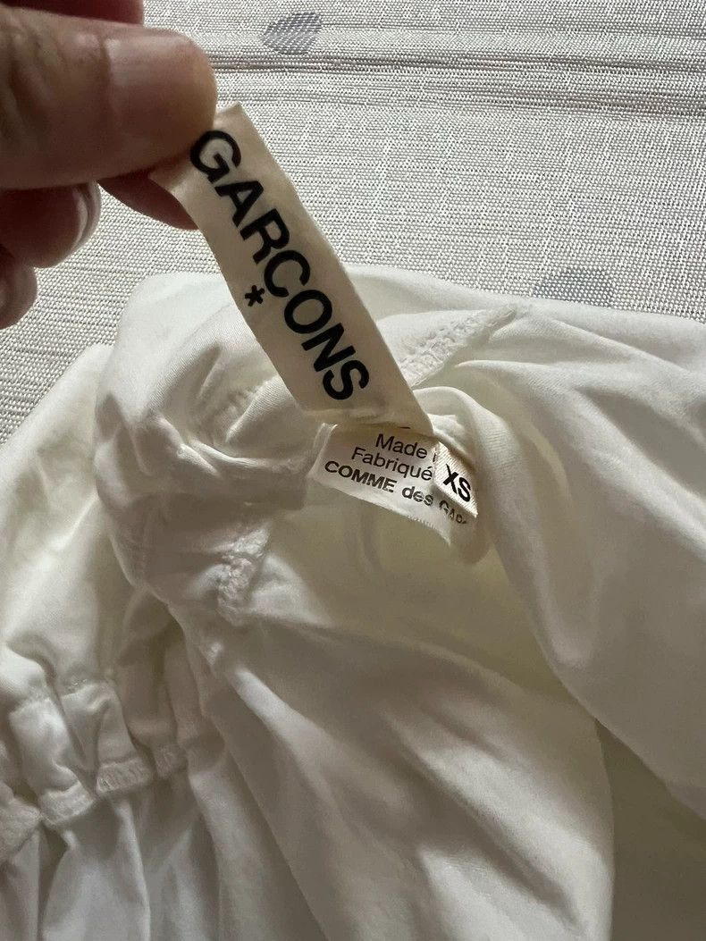 Comme des Garcons Comme Des Garcons Drawstring stand up collar shirt 2505-Nex Size S / US 4 / IT 40 - 6 Thumbnail