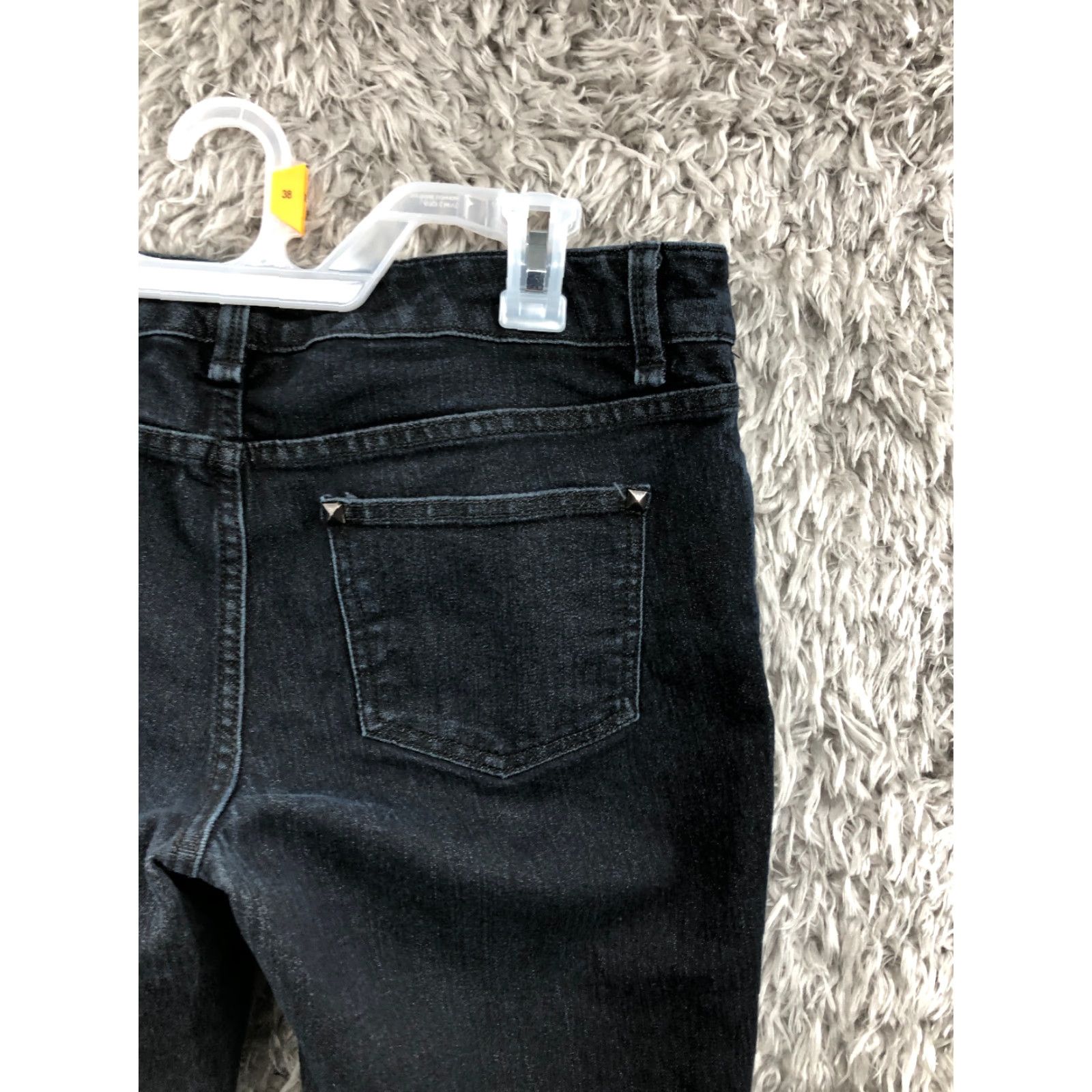 Vintage The Limited Jeans Womens 10 Mid Rise Dark Wash Blue Denim Straight Size 32" / US 10 / IT 46 - 6 Thumbnail