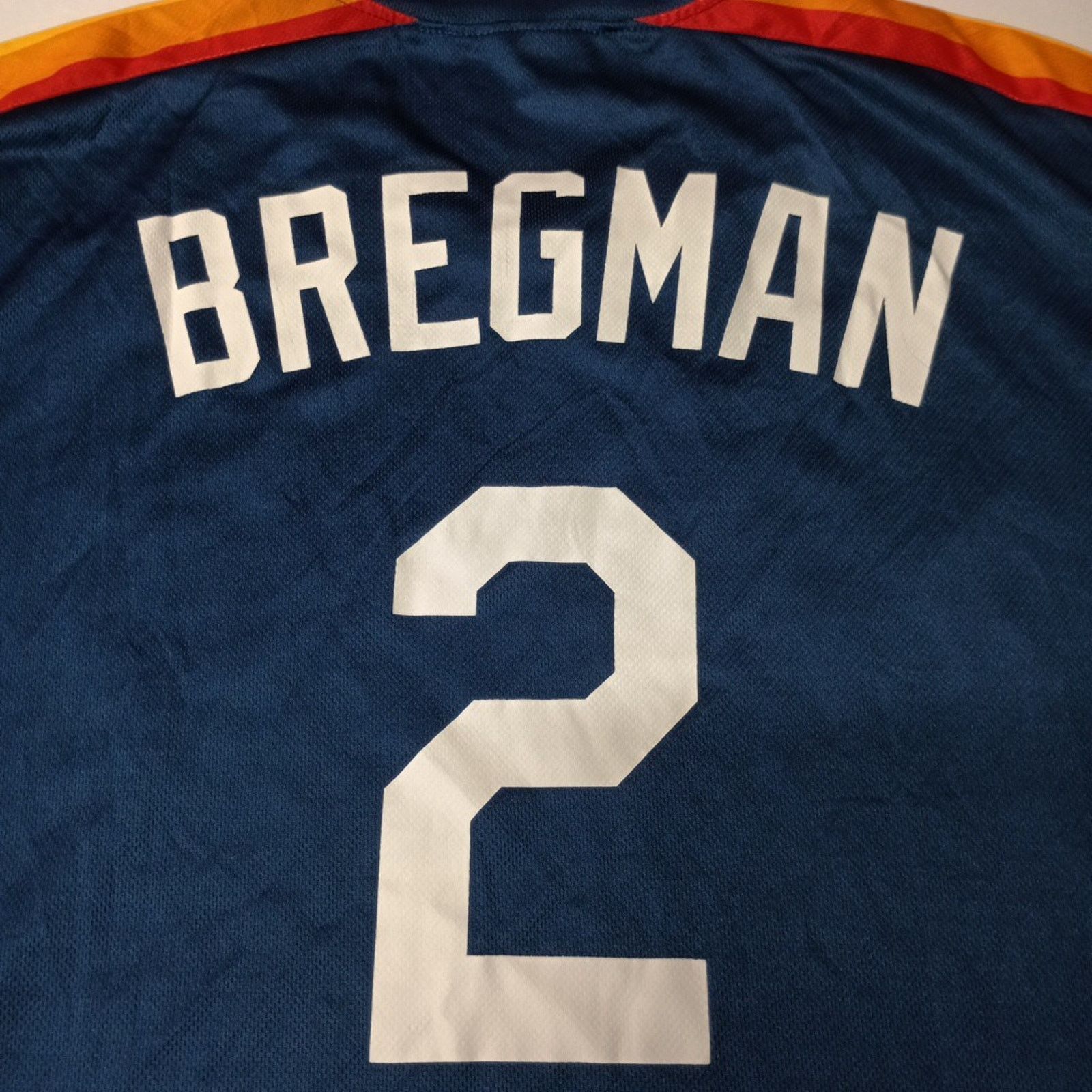 Other Alex Bregman Astros SGA Replica Rainbow Jersey Size XL Blue Size US XL / EU 56 / 4 - 7 Thumbnail