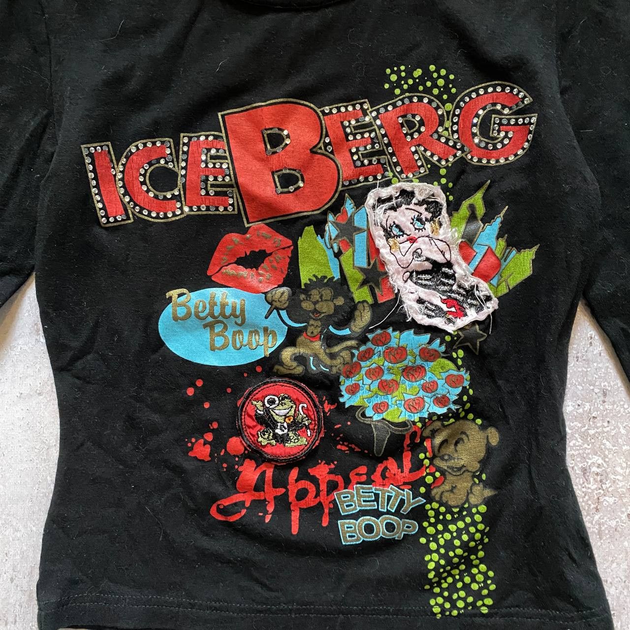 Iceberg VINTAGE Y2K ICEBERG BETTY BOOP AMAZING LONG SLEEVE Size M / US 6-8 / IT 42-44 - 2 Thumbnail