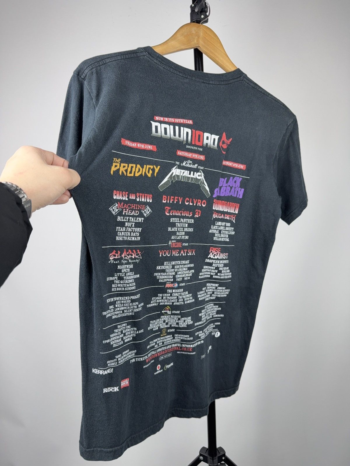 Band Tees Download Festival Band Lineup Graphic T-Shirt Metal Rock Size US M / EU 48-50 / 2 - 12 Thumbnail