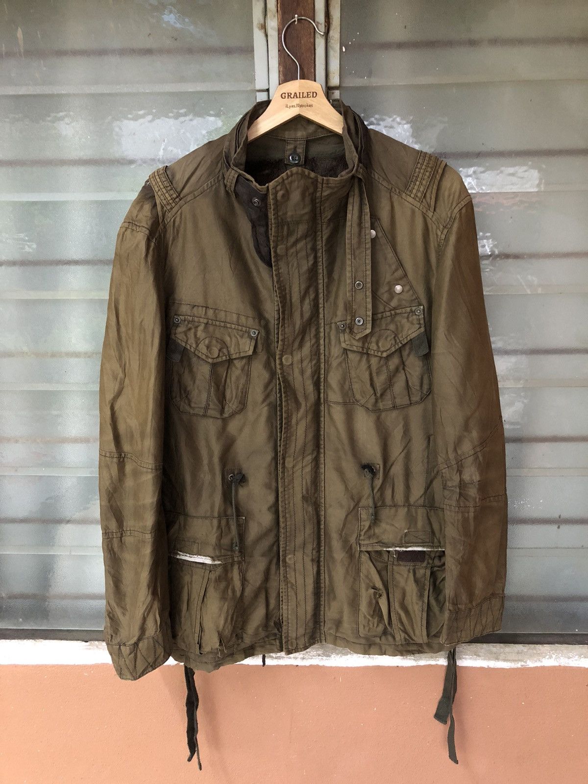 PPFM Vintage PPFM Japanese Punk Double Layer Jacket Size US M / EU 48-50 / 2 - 1 Thumbnail