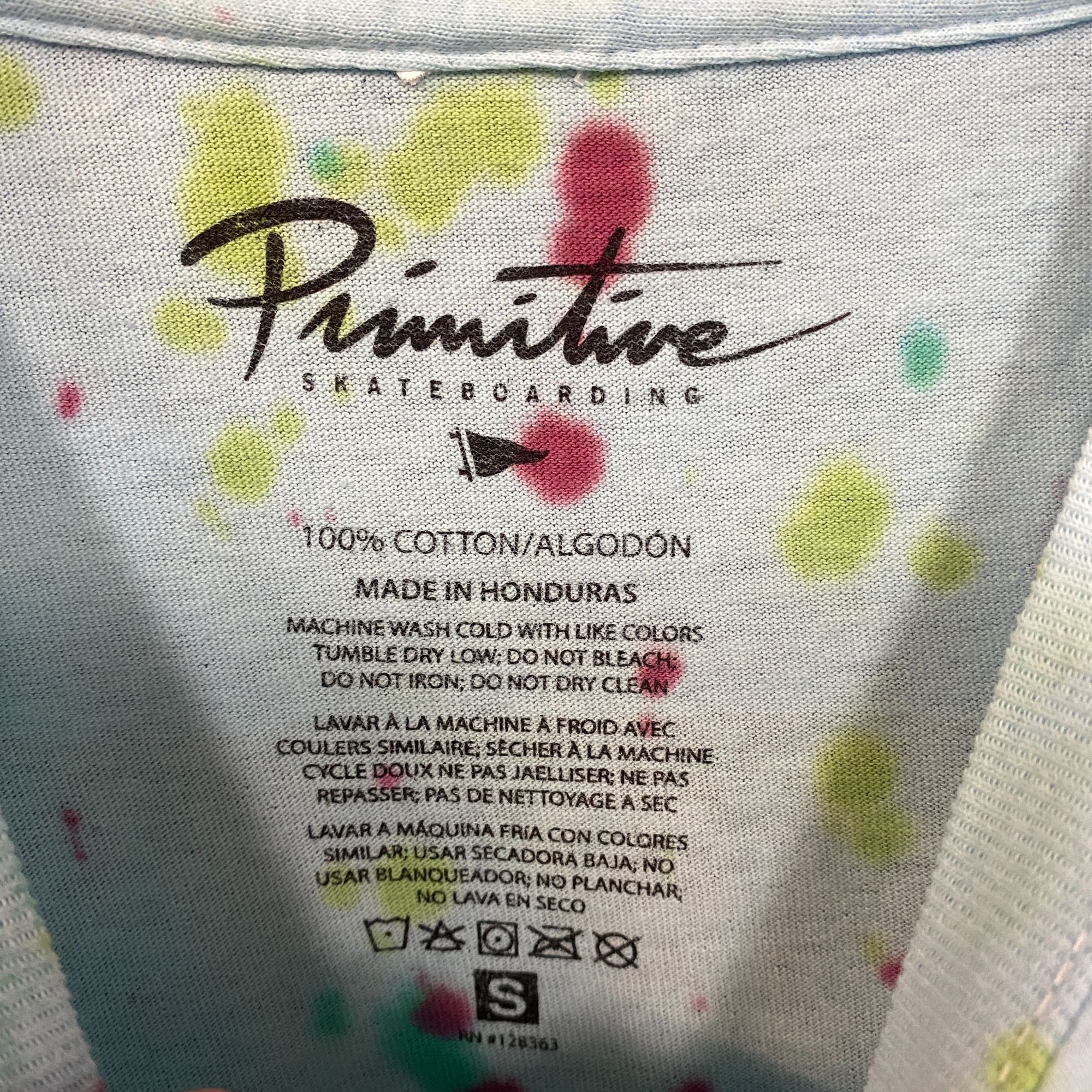 Primitive Primitive Dirty P Scorpion Tie Dye T-Shirt Small Size US S / EU 44-46 / 1 - 5 Thumbnail