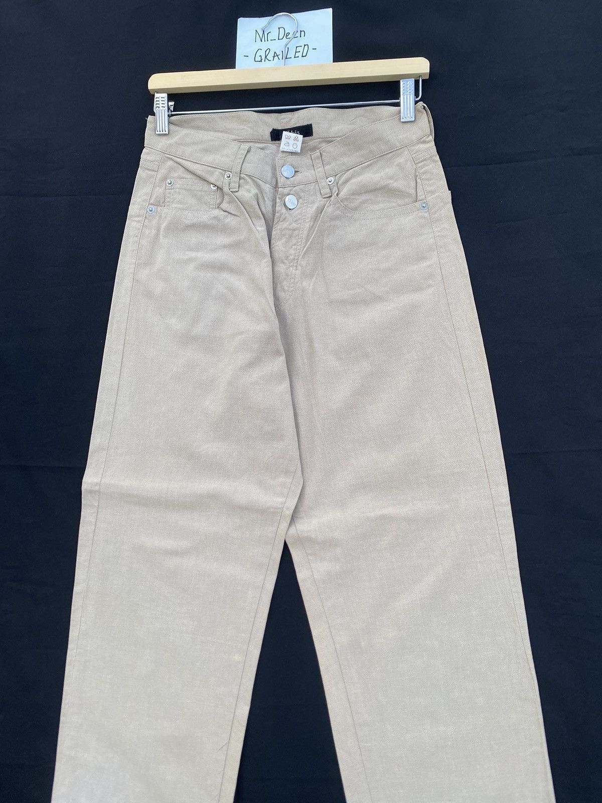 Yohji Yamamoto Rare Yohji Yamamoto Y’s Khaki Slack Pants Size US 28 / EU 44 - 7 Thumbnail