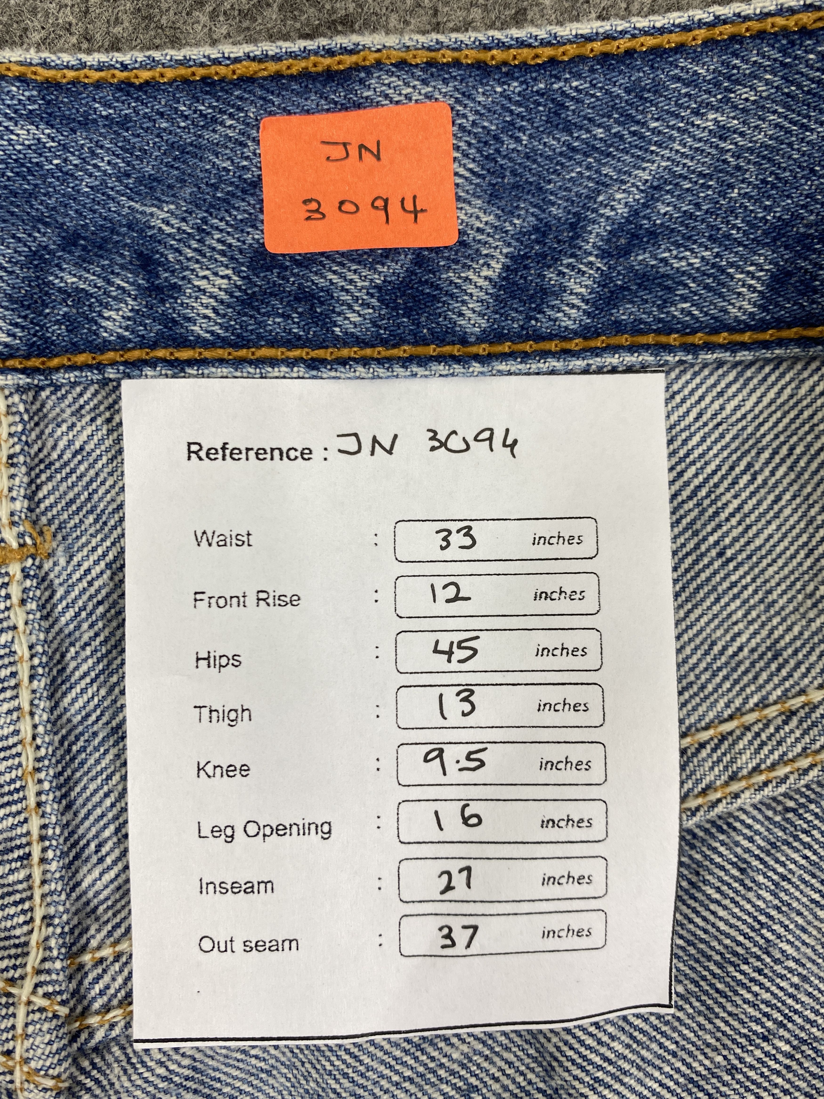 Levi's Dirty Faded Blue Vintage Levis 501 Jeans 33x27 - JN3094 Size US 33 - 7 Thumbnail