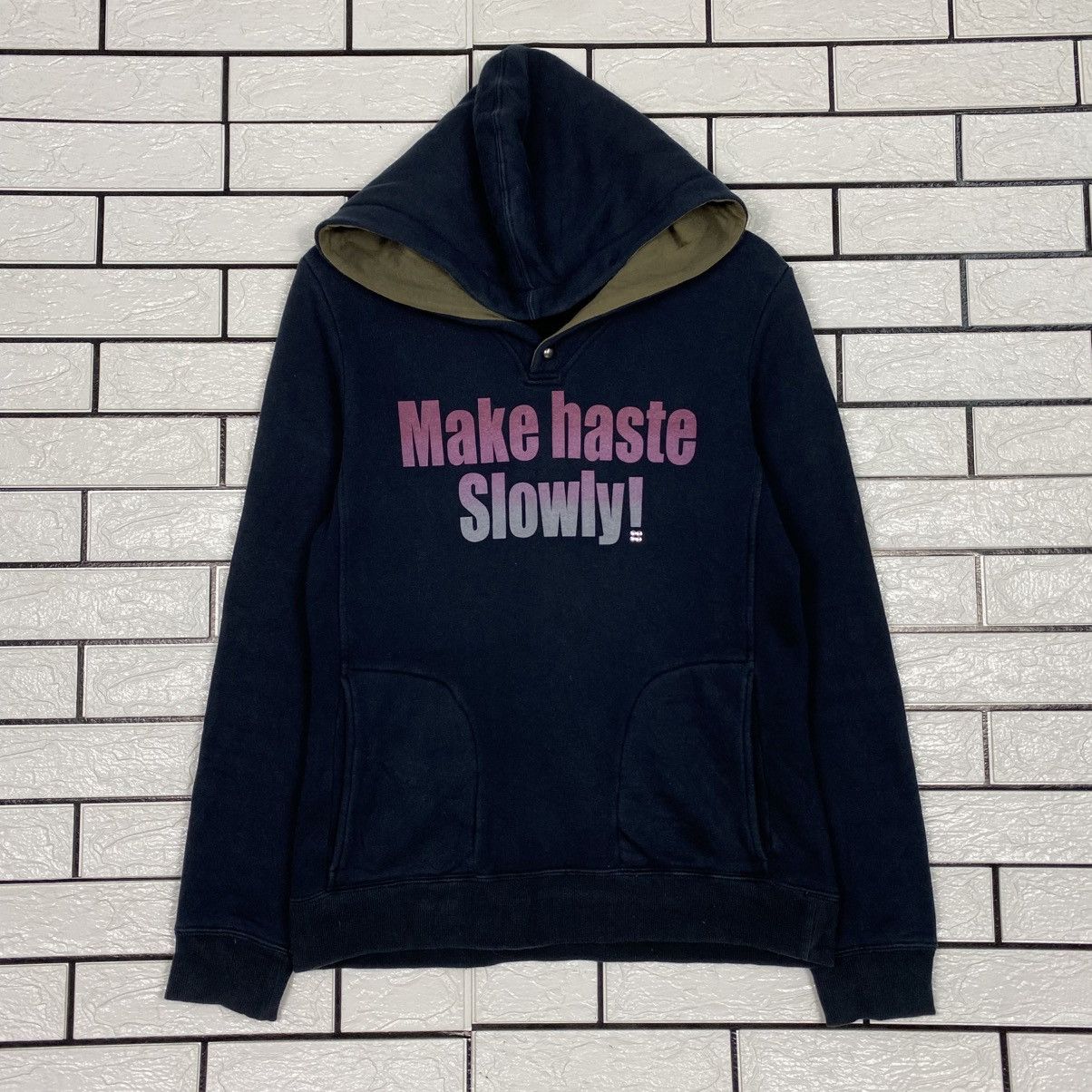 Japanese Brand 📌Vintage Hoodie Pull Over Boycott Big Logo Size US M / EU 48-50 / 2 - 2 Thumbnail