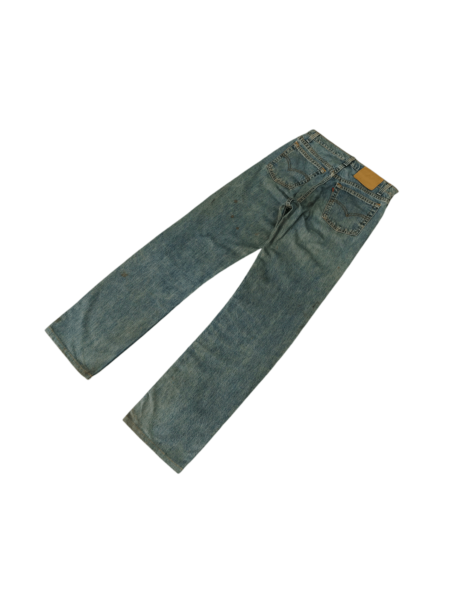 Levi's Vintage Levis 501 Clawmark Distress Faded Rusty Denim Jeans Size US 30 / EU 46 - 17 Thumbnail