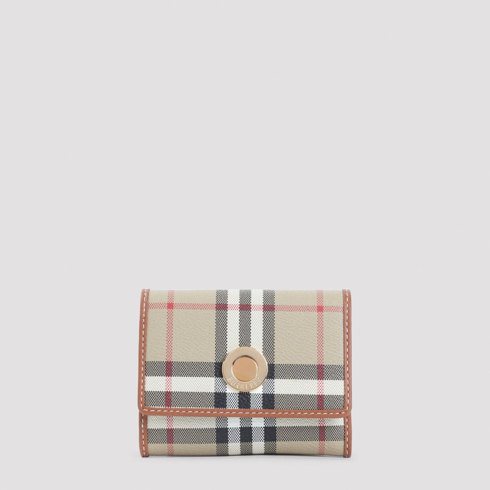 Burberry BURBERRY Lancaster Beige Wallet New & Authentic Size ONE SIZE - 1 Thumbnail