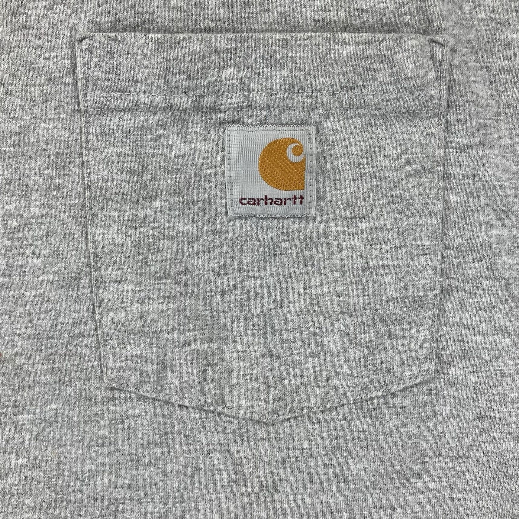 Carhartt Carhartt K87 Pocket Tee Shirt Logo Patch Gray Men’s 3XLT TALL Loose Fit Size US XXL / EU 58 / 5 - 5 Thumbnail