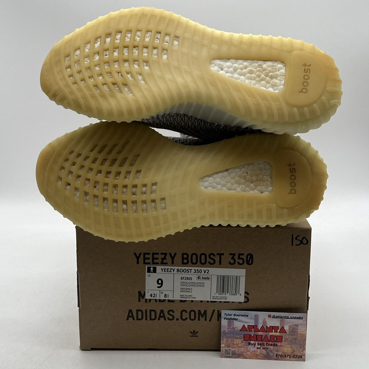 Adidas Yeezy boost 350 v2 static non reflective Size US 9 / EU 42 - 8 Thumbnail