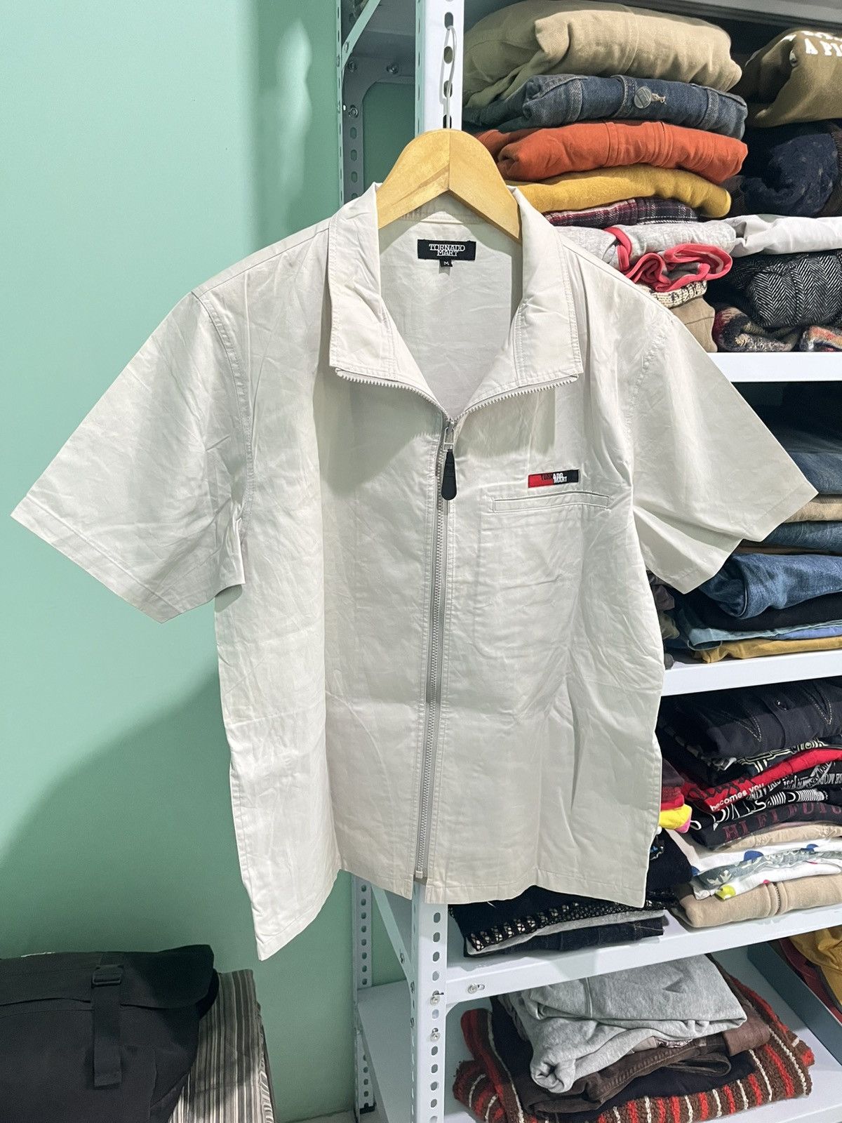 Tornado Mart Tornado Mart Zipper Shirt Size US M / EU 48-50 / 2 - 2 Thumbnail