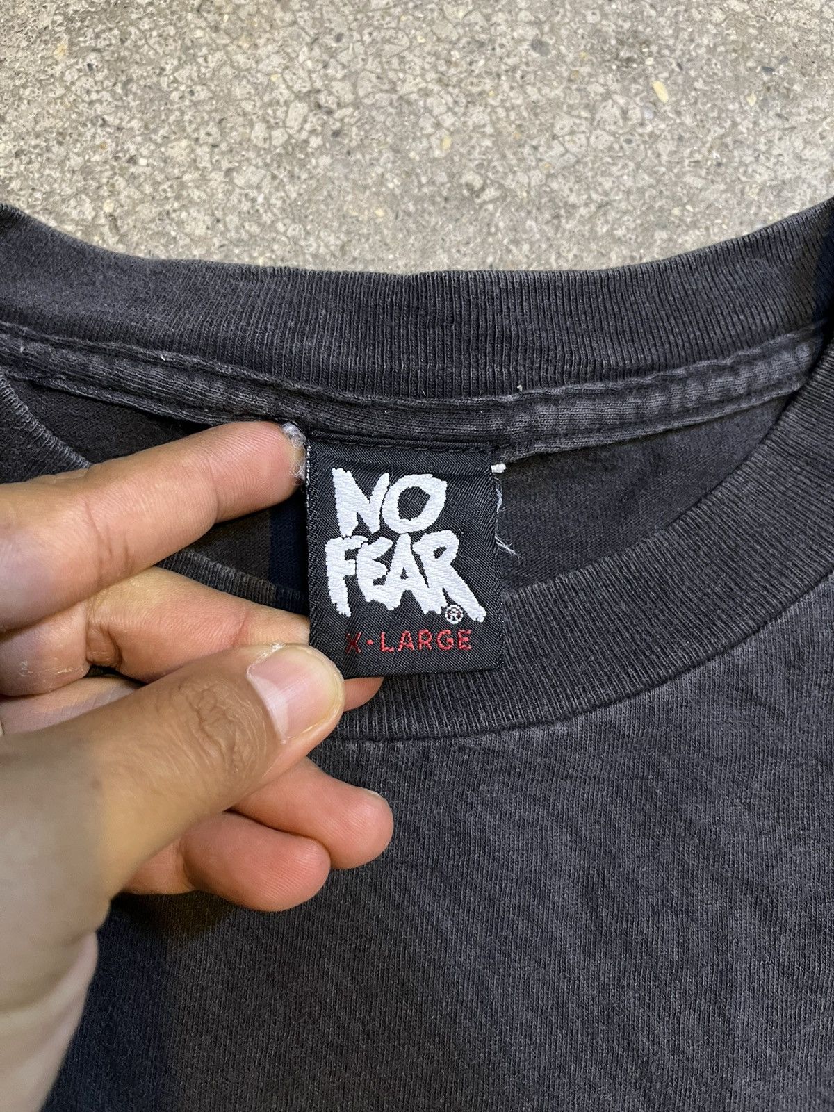No Fear × Vintage 🔥STEALS🔥Vintage No Fear Backhit Spell Logo Golf Ball Tee 90s Size US XL / EU 56 / 4 - 3 Thumbnail