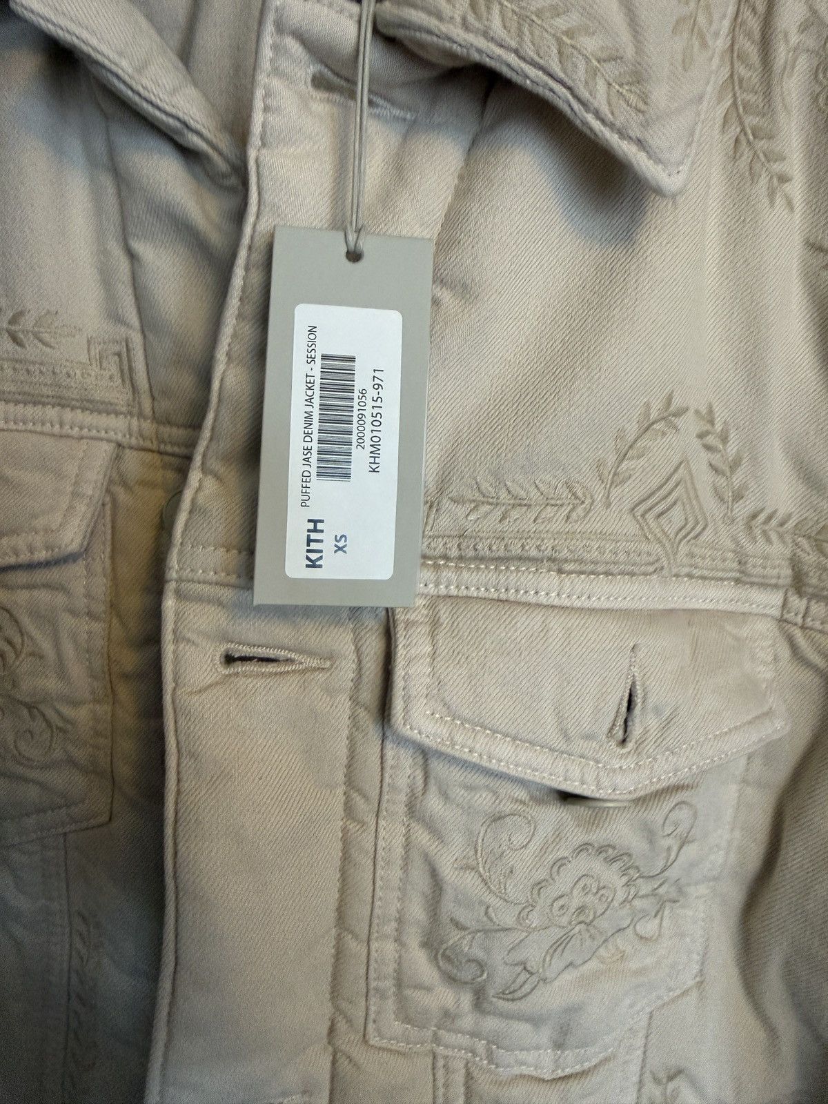 Kith NWT Kith Puffed Jase Denim Jacket- Session Size US XS / EU 42 / 0 - 8 Thumbnail