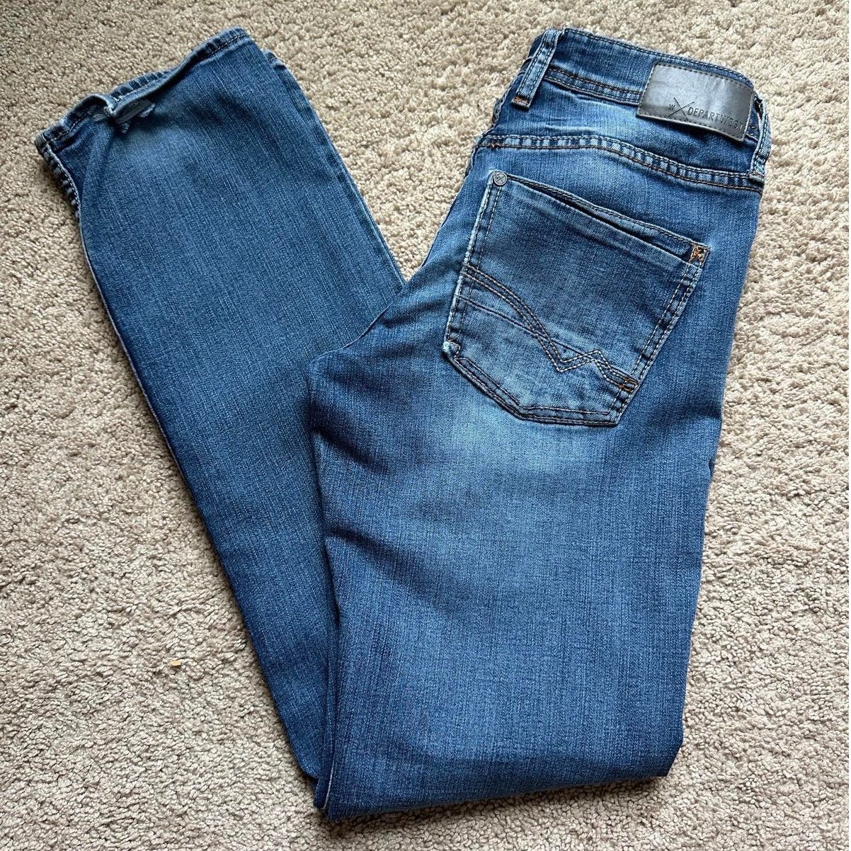 Other Departwest Seeker Stretch Straight Jeans Blue Mens 32R x 27W Size US 32 / EU 48 - 2 Thumbnail