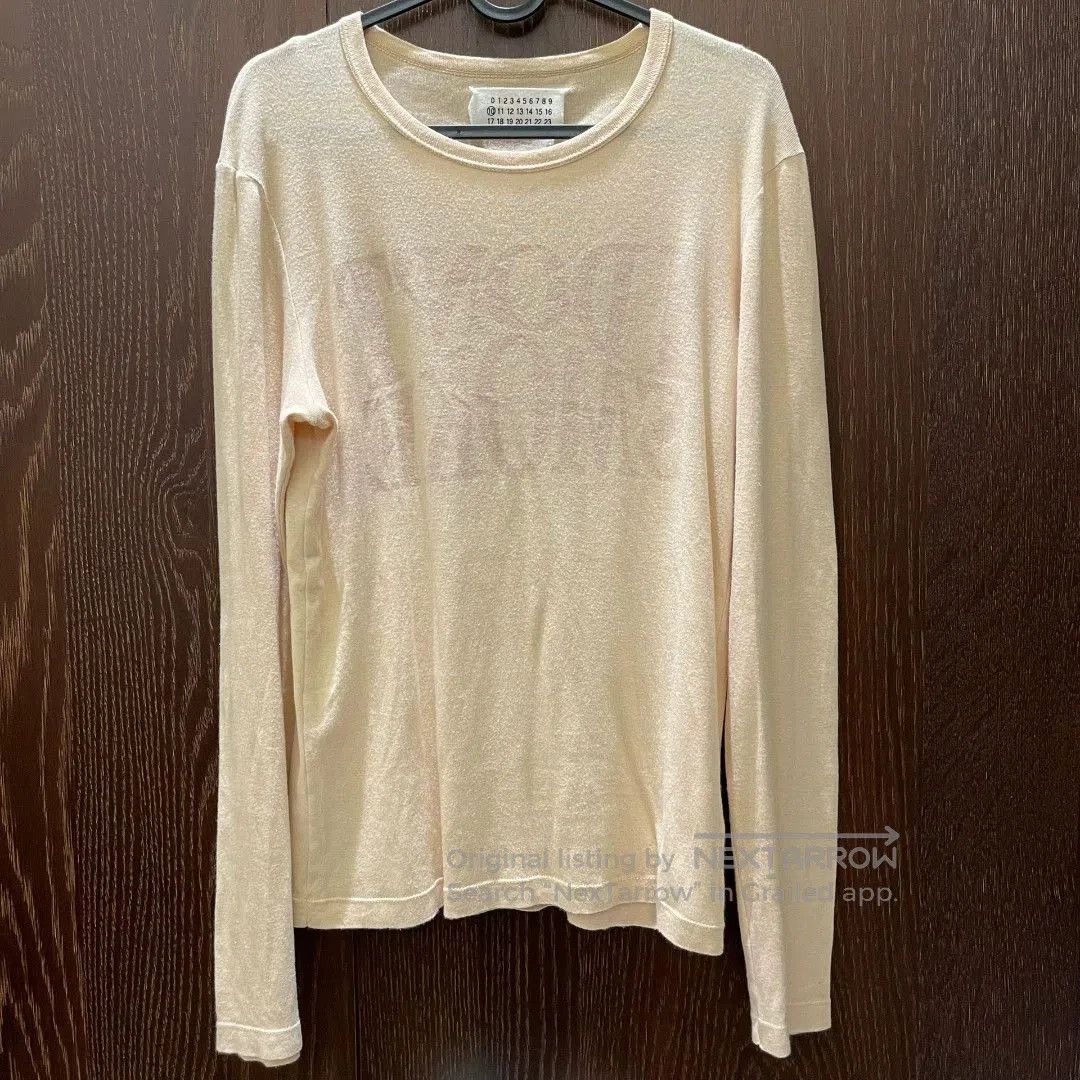 Maison Margiela martin margiela long sleeve fitted top. Size US L / EU 52-54 / 3 - 1 Thumbnail