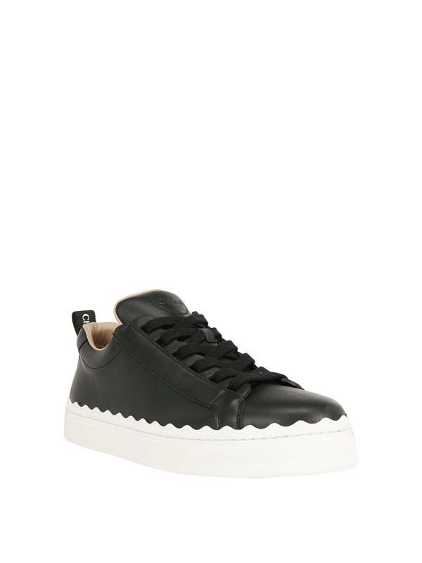 Chloe o1loc1c1024 Lauren Sneakers in Black Size US 5 / IT 35 - 2 Thumbnail