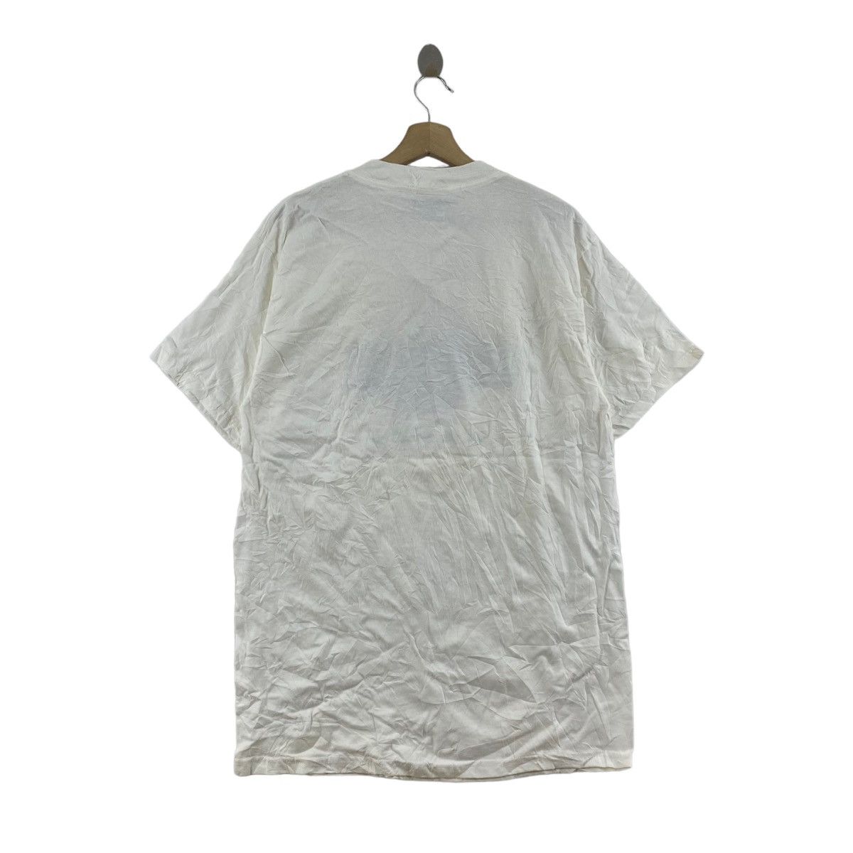 Hard Rock Cafe × Vintage Vintage 80s HARD ROCK CAFE Banff Usa Logo Print White Short Size US L / EU 52-54 / 3 - 4 Thumbnail