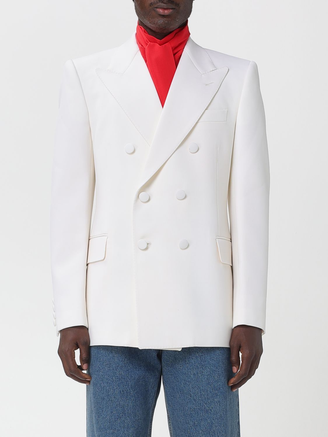 Valentino Valentino Jacket Men White Size US L / EU 52-54 / 3 - 1 Thumbnail