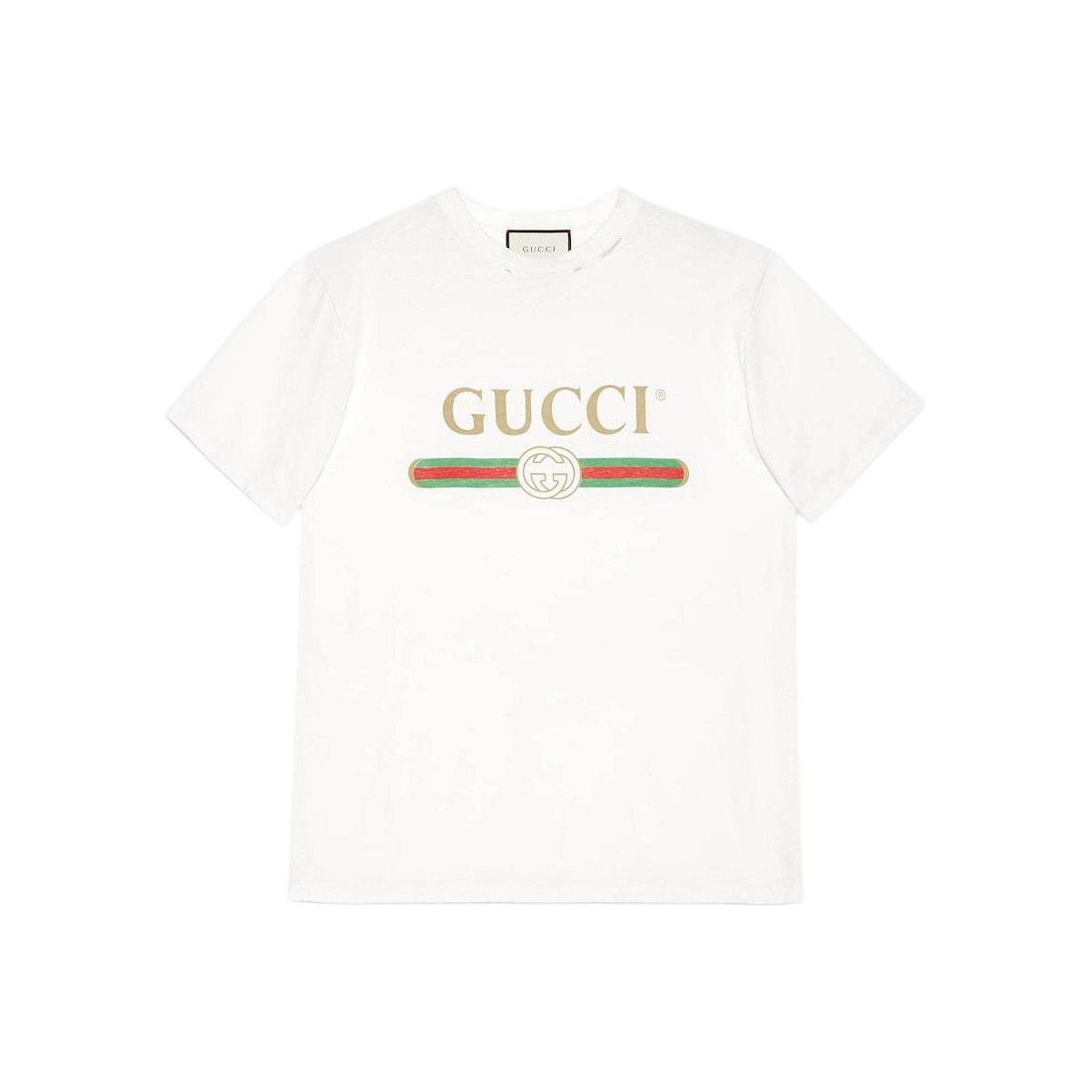 Gucci Gucci Logo T-Shirt Size S Size S / US 4 / IT 40 - 1 Thumbnail