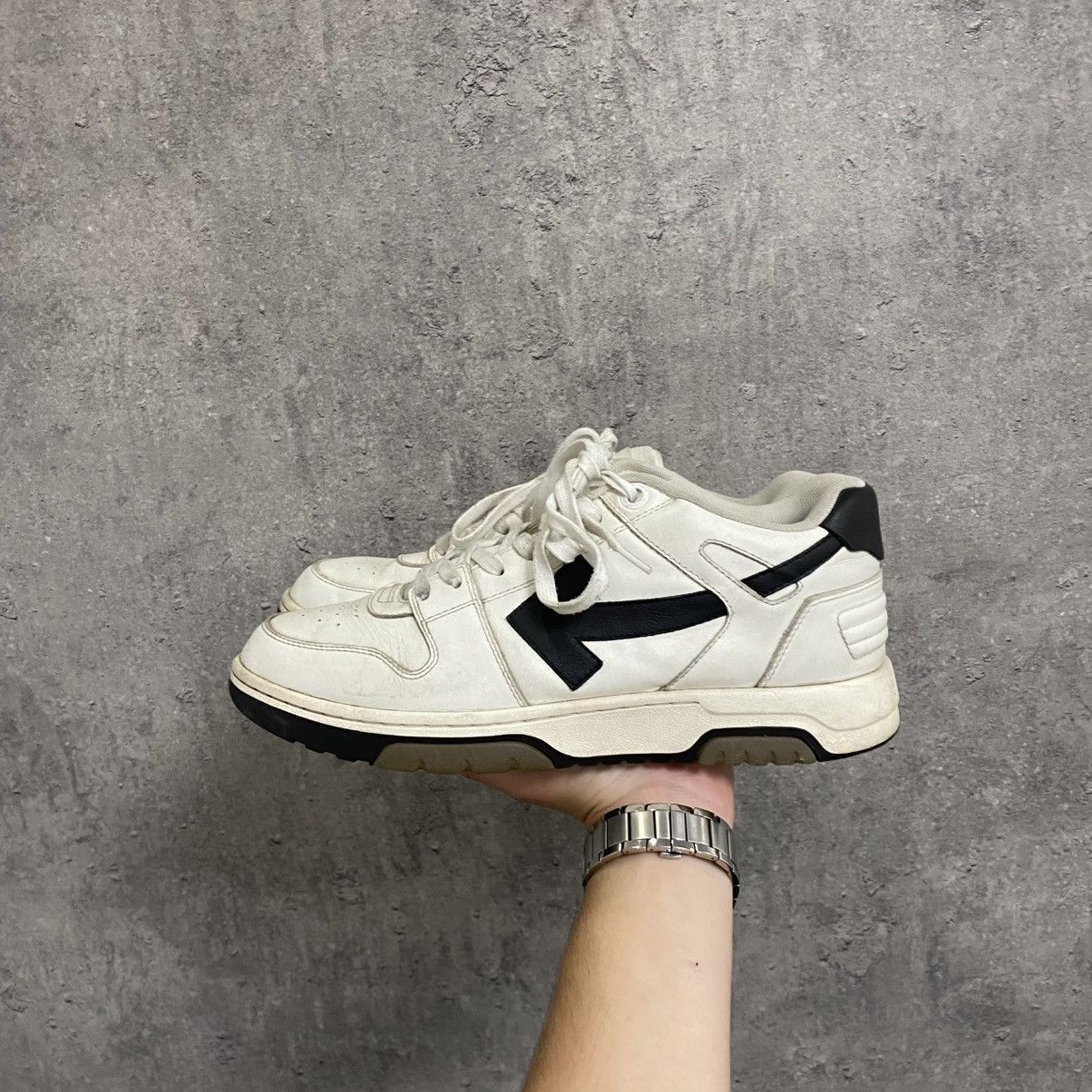 Off-White Off White Out of Office Shoes White/Black Size US 11 / EU 44 - 4 Thumbnail