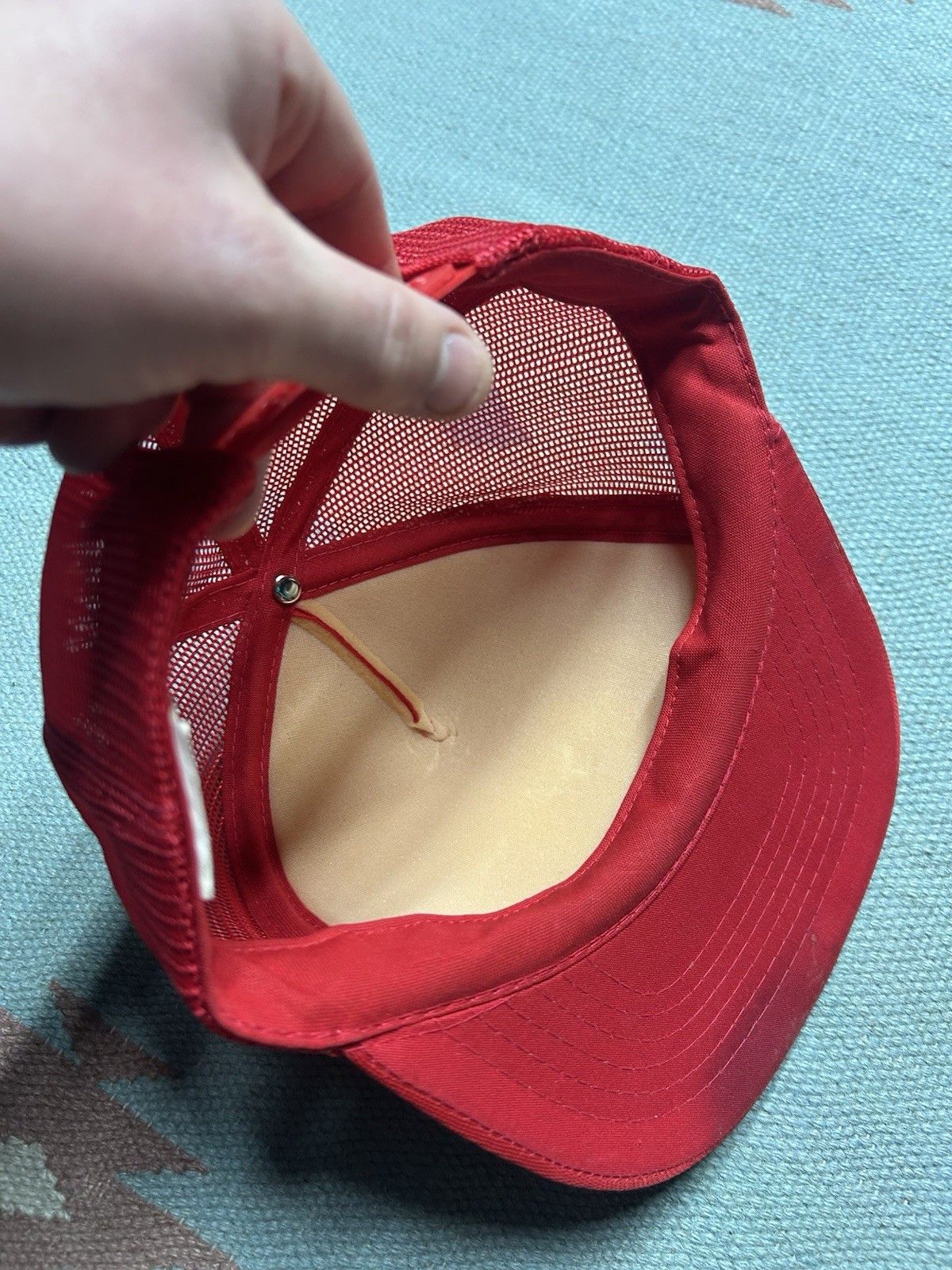 Vintage Vintage trucker hat Haddix Lumber red Michigan snapback Size ONE SIZE - 6 Thumbnail