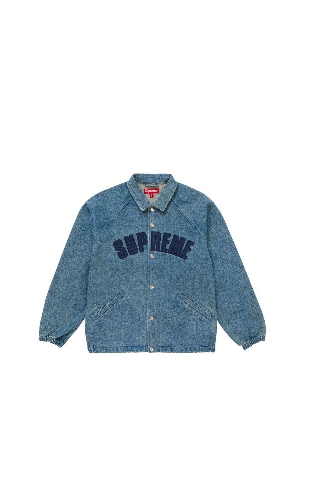 青　Supreme Arc Denim Coaches Jacket S Arc Denim Coaches Jacket - Shop - Supreme