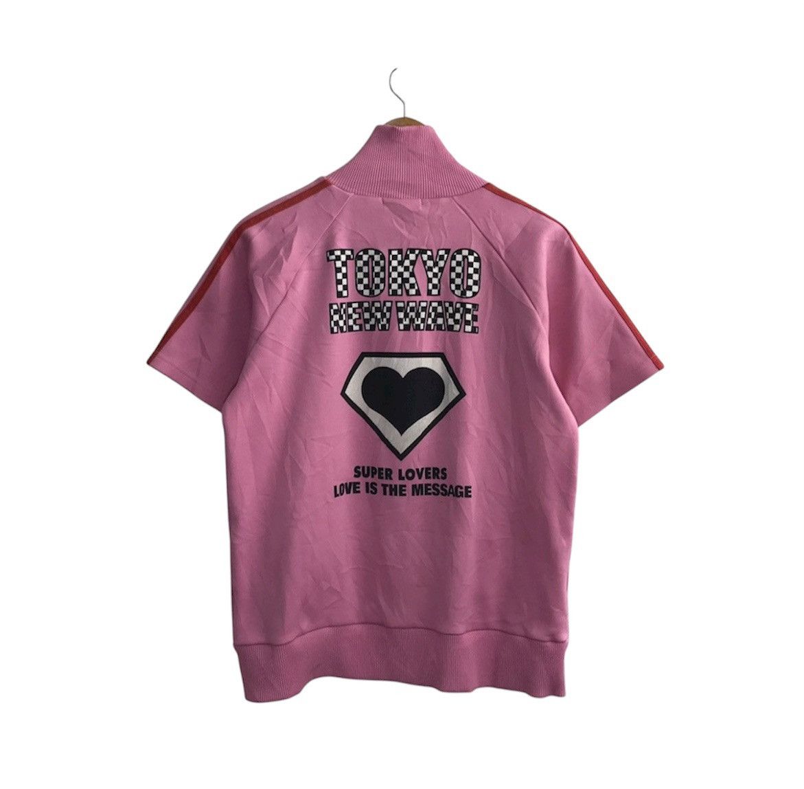 Old School Super Lovers Sweatshirt Full Zip Big Spellout