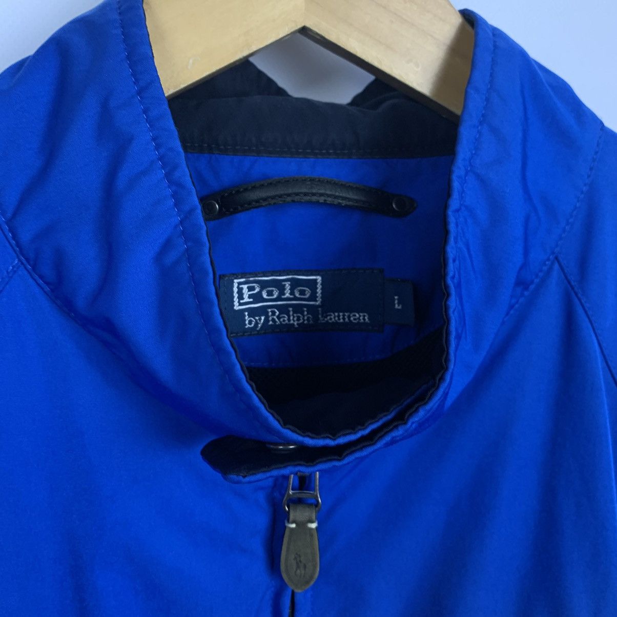 Polo Ralph Lauren Vintage Polo Ralph Lauren Full Zip Jacket Blue Size L Logo Size US L / EU 52-54 / 3 - 9 Thumbnail
