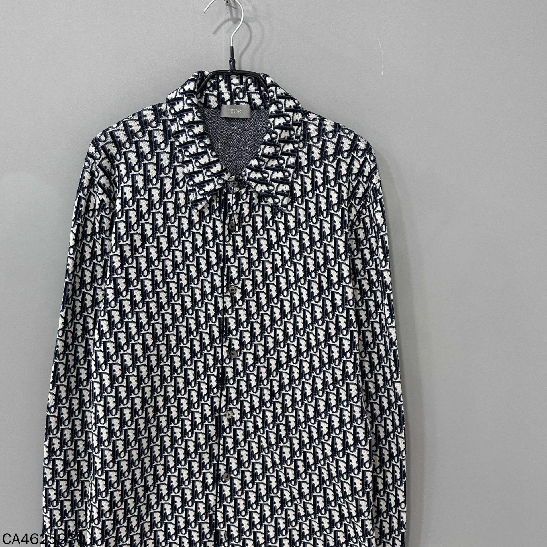Dior Dior black & white all over print shirt M Size US M / EU 48-50 / 2 - 2 Thumbnail