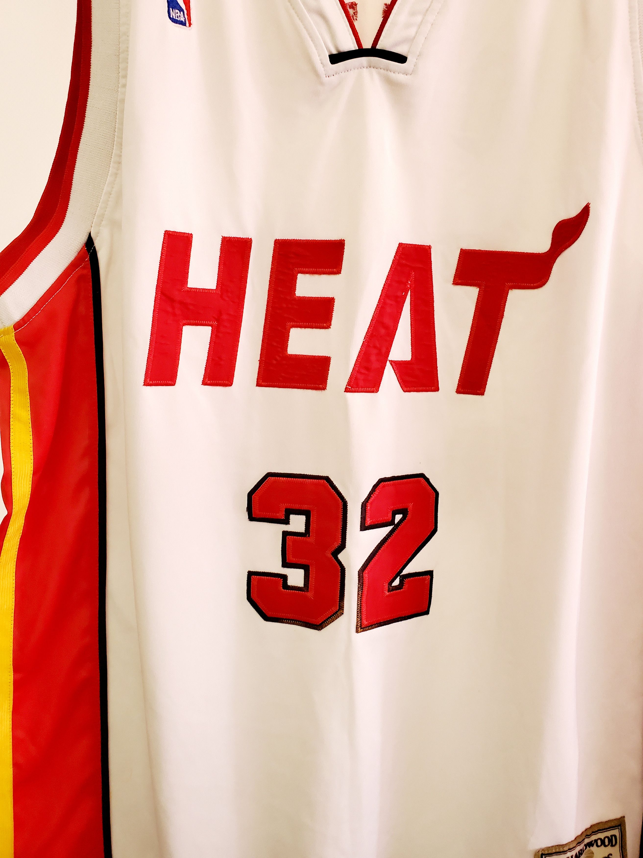 Mitchell & Ness × NBA × Vintage Vintage HEAT Miami # 32 O'Neal Mitchell & Ness NBA Basketba Size US XXL / EU 58 / 5 - 3 Thumbnail