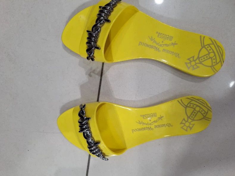 Vivienne Westwood vivienne westwood Fluorescent yellow slippers Size US 12 / IT 42 - 7 Thumbnail