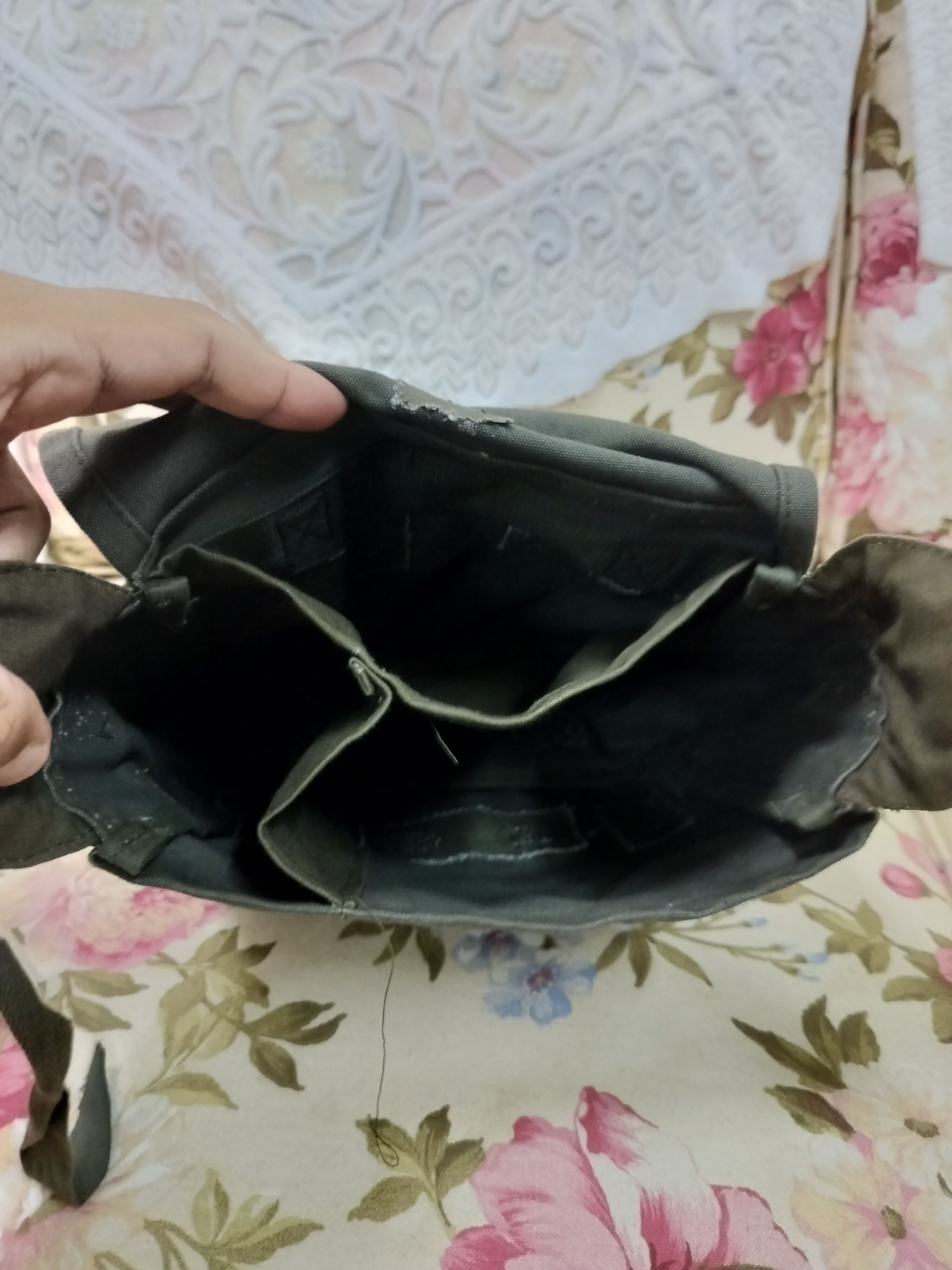 Vintage Vintage 80s Schulze Brakel Germany Army Military bag Size ONE SIZE - 12 Thumbnail