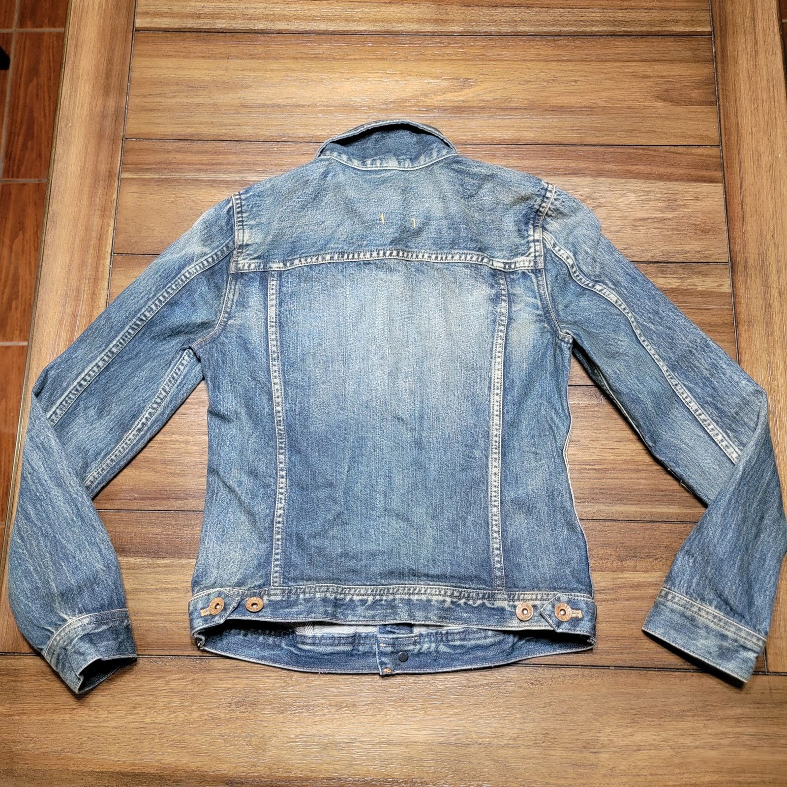 Madewell J Crew Madewell Denim Full Button Jean Jacket - Size XSmall Size US XS / EU 42 / 0 - 4 Thumbnail