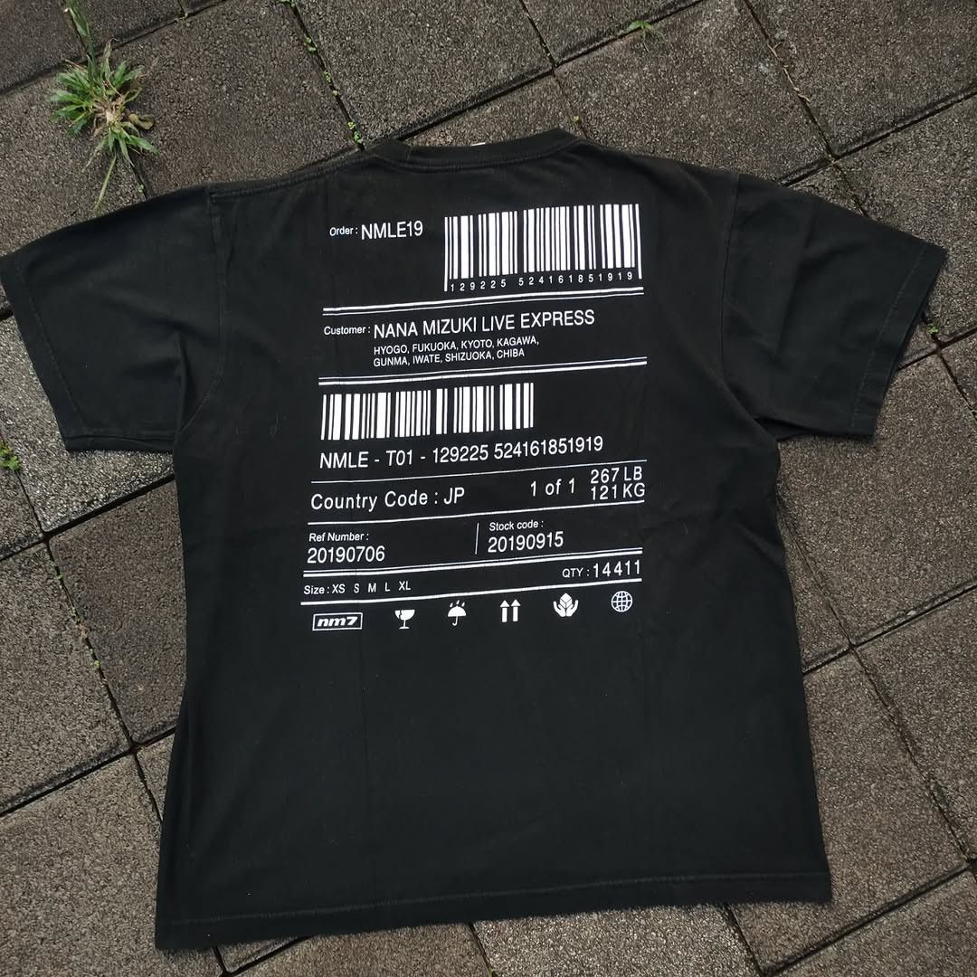 Band Tees Nana Mizuki Live Express Tour 2019 Tee Size US L / EU 52-54 / 3 - 1 Thumbnail