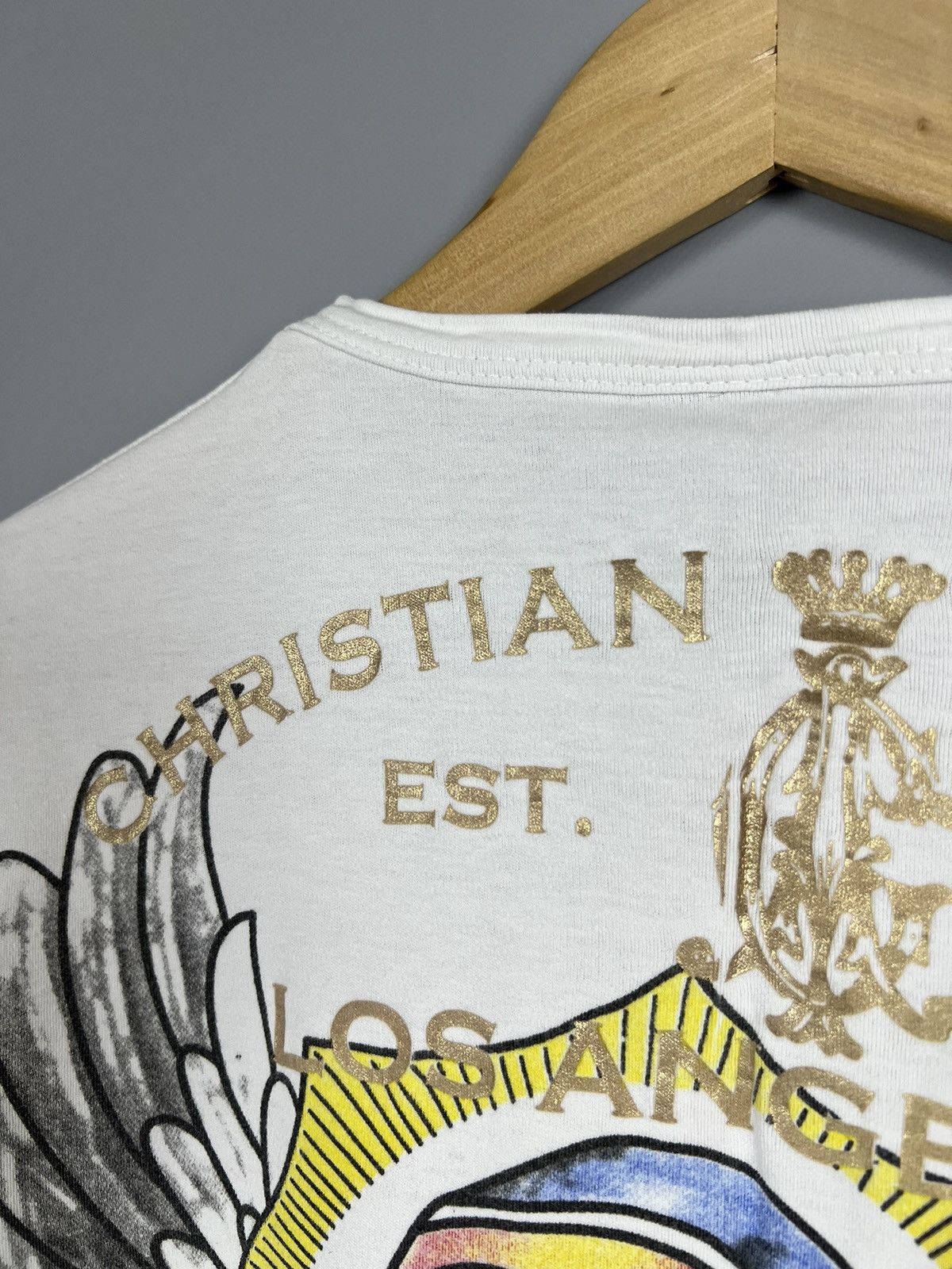 Christian Audigier (S) Y2K Ed Hardy by Christian Audigier Tee Size S / US 4 / IT 40 - 4 Thumbnail
