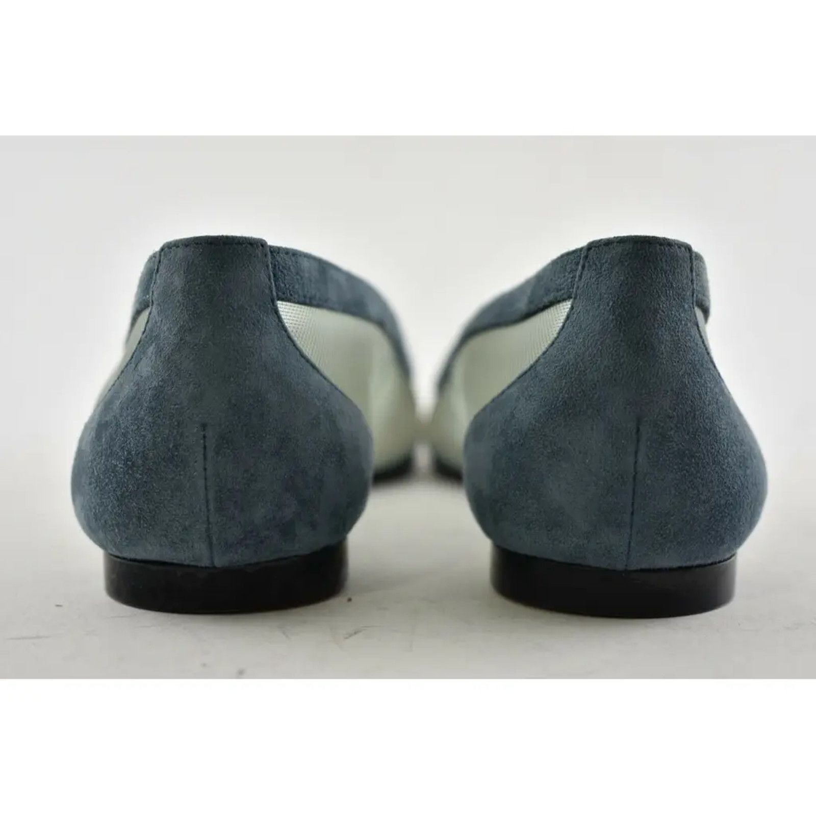 Christian Louboutin Christian Louboutin Galativi Blue Suede Mesh Pointed Size US 6.5 / IT 36.5 - 11 Thumbnail